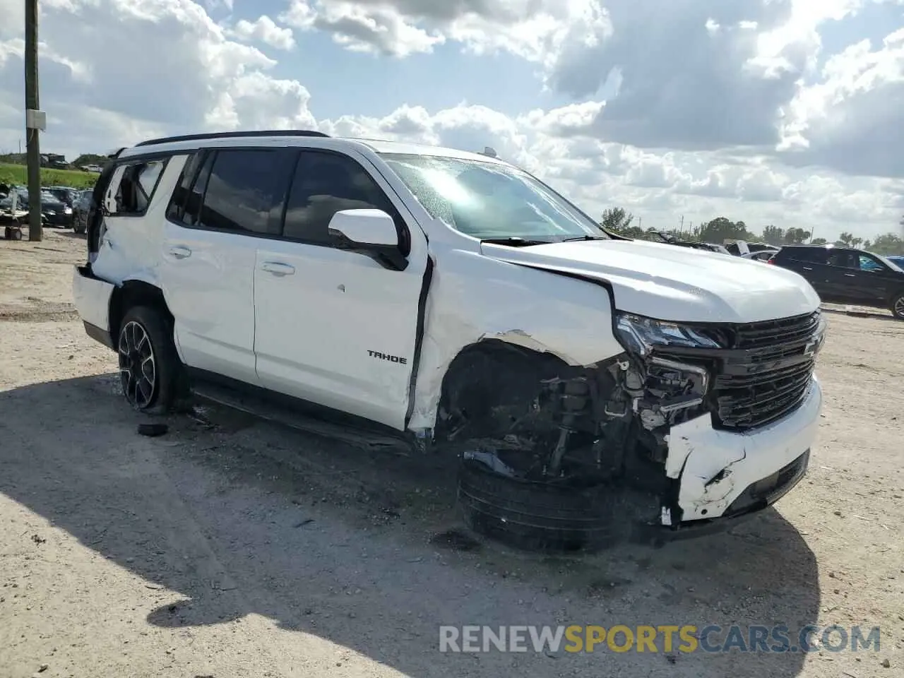 4 Photograph of a damaged car 1GNSCRKD6RR272556 CHEVROLET TAHOE 2024