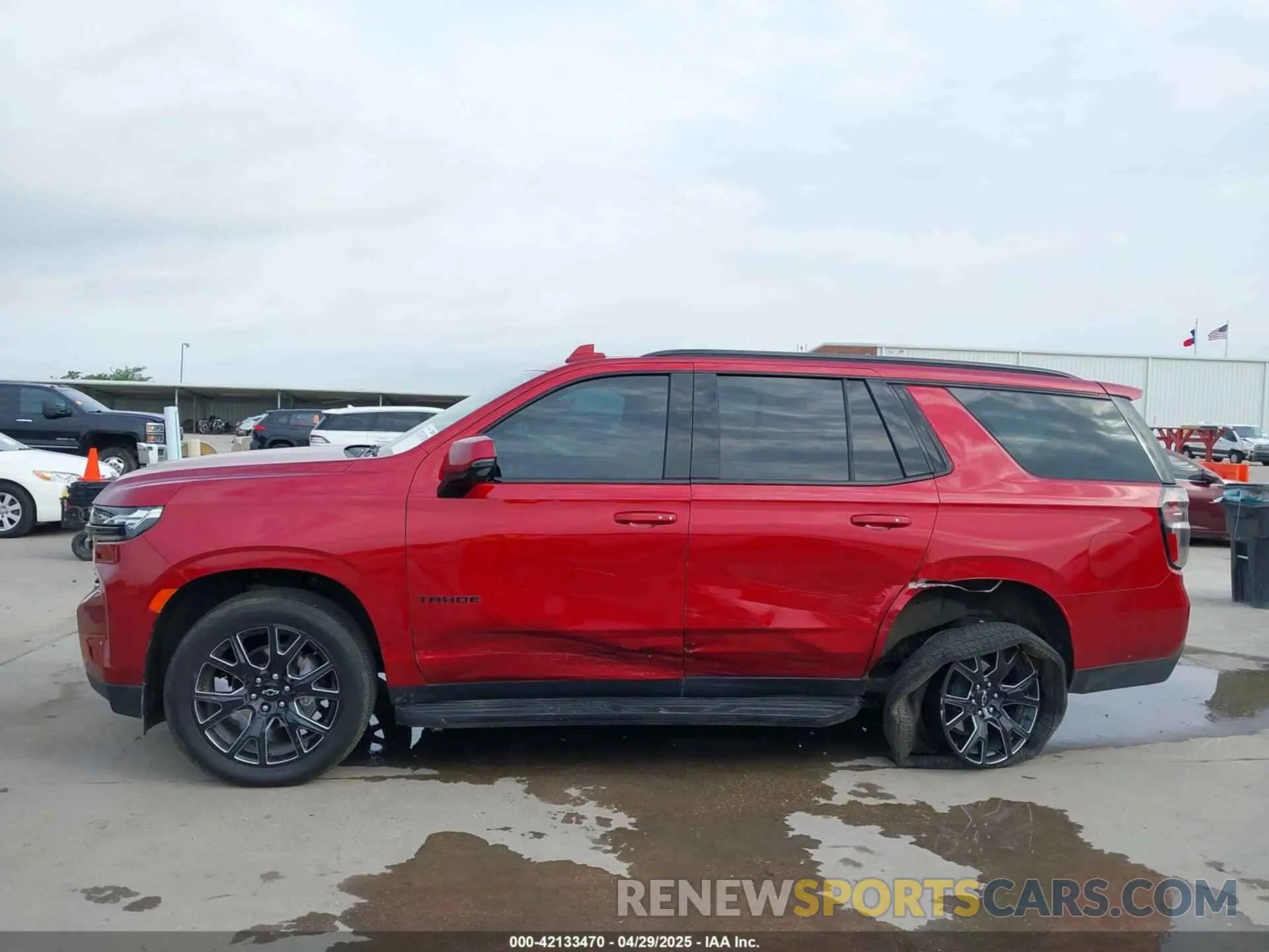 14 Photograph of a damaged car 1GNSCRKD7RR409245 CHEVROLET TAHOE 2024
