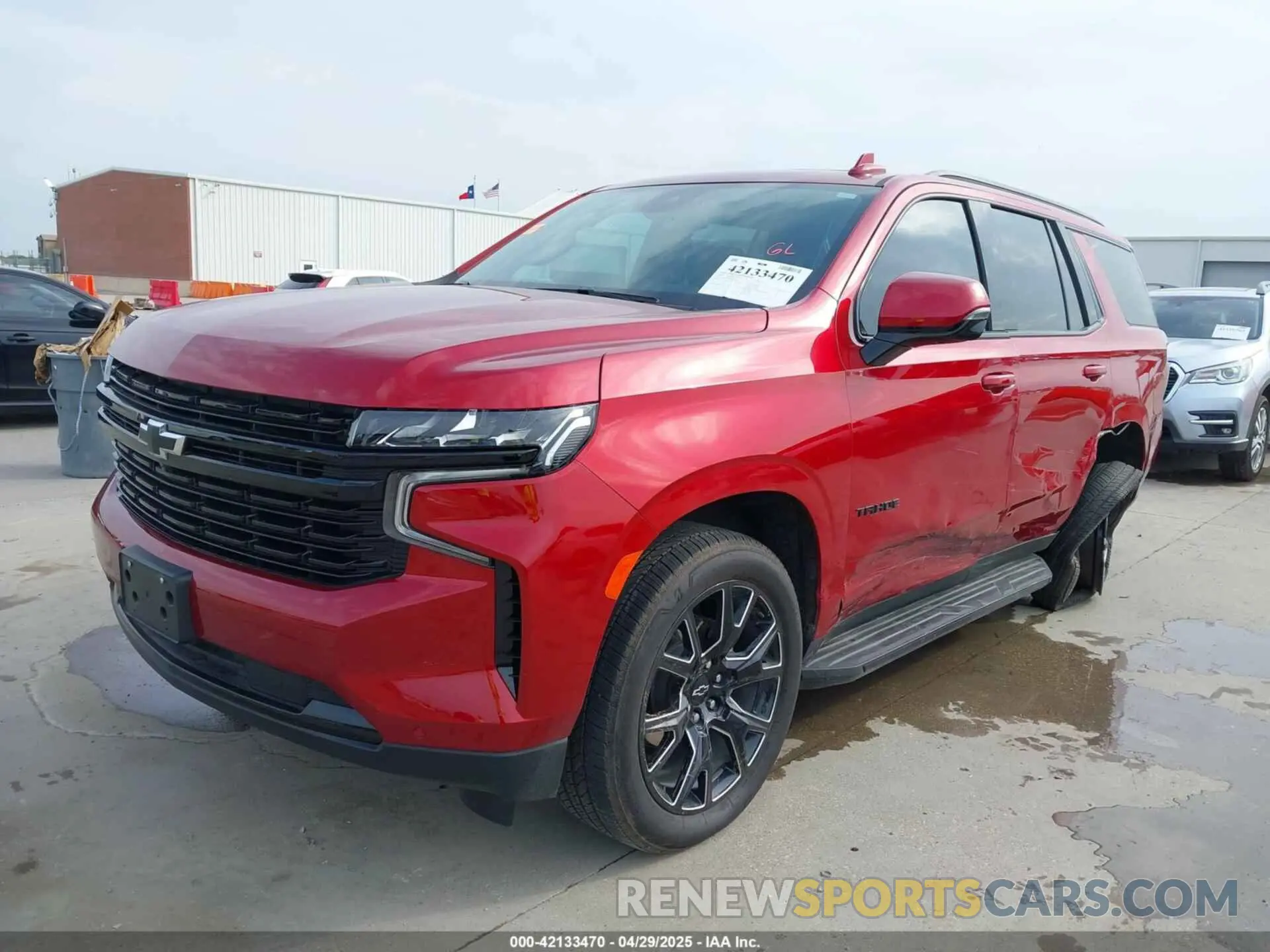 2 Photograph of a damaged car 1GNSCRKD7RR409245 CHEVROLET TAHOE 2024