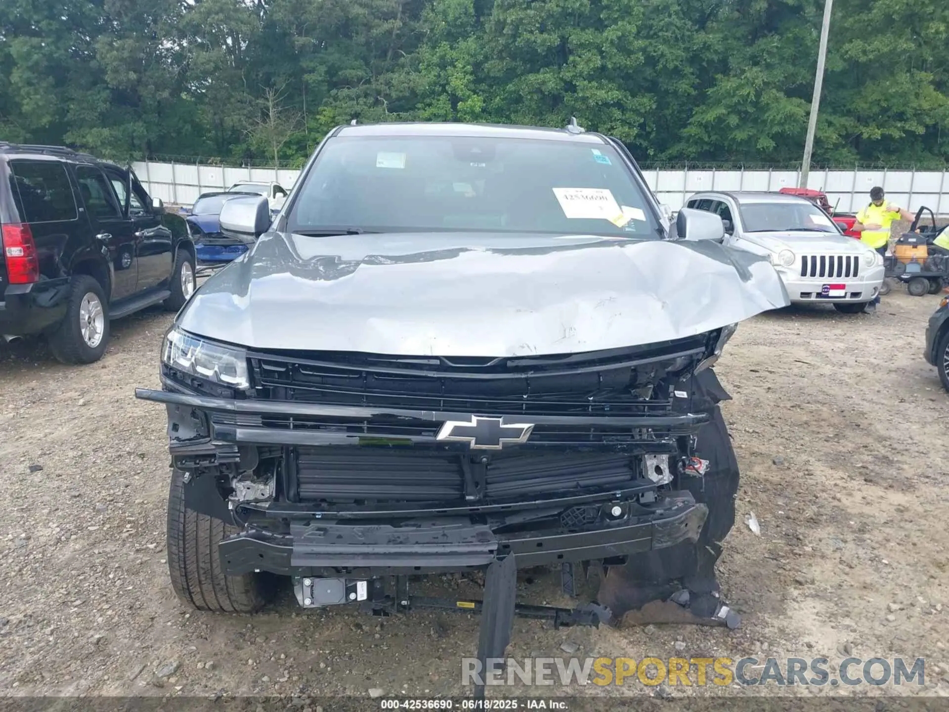 13 Photograph of a damaged car 1GNSCRKDXRR395888 CHEVROLET TAHOE 2024