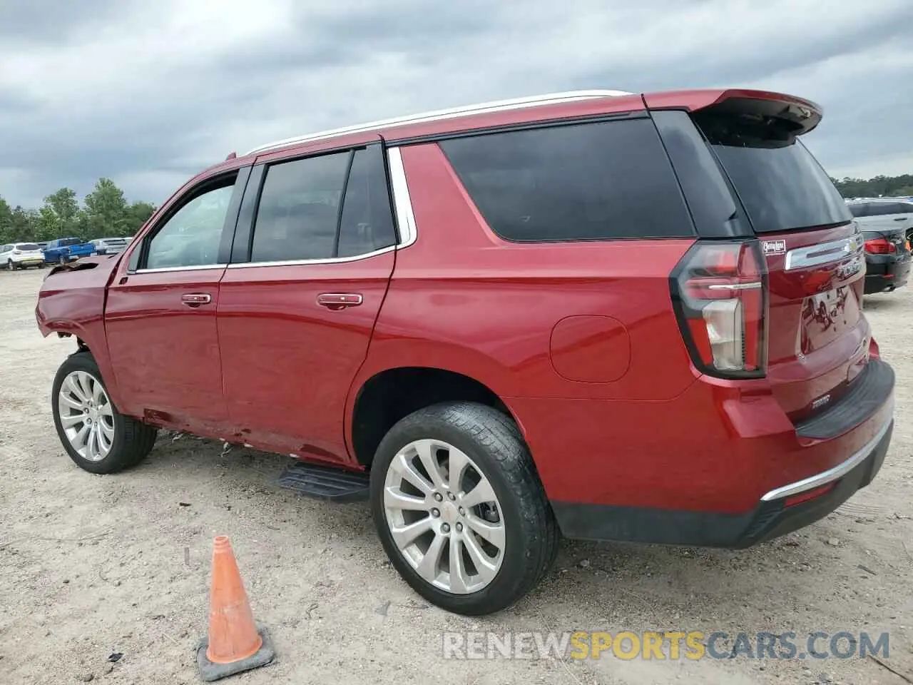 2 Photograph of a damaged car 1GNSCSKT2RR334761 CHEVROLET TAHOE 2024