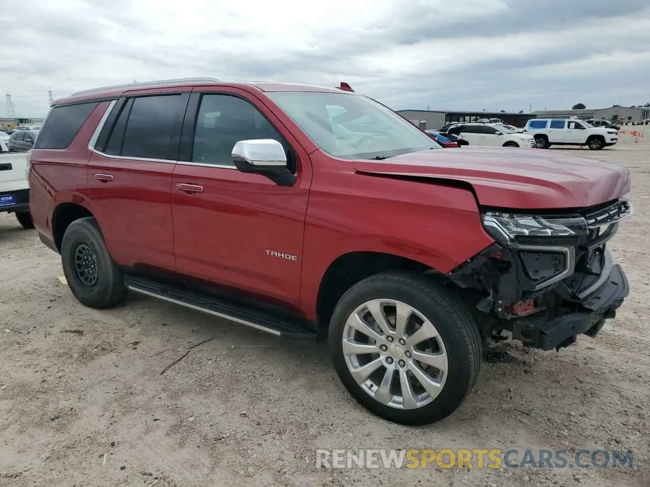 4 Photograph of a damaged car 1GNSCSKT2RR334761 CHEVROLET TAHOE 2024