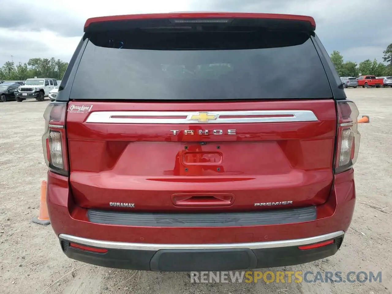 6 Photograph of a damaged car 1GNSCSKT2RR334761 CHEVROLET TAHOE 2024