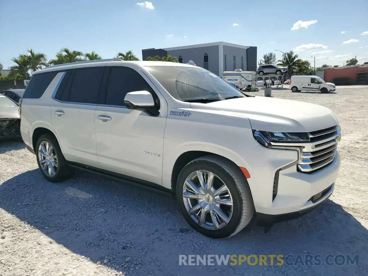 4 Photograph of a damaged car 1GNSCTKL7RR118331 CHEVROLET TAHOE 2024