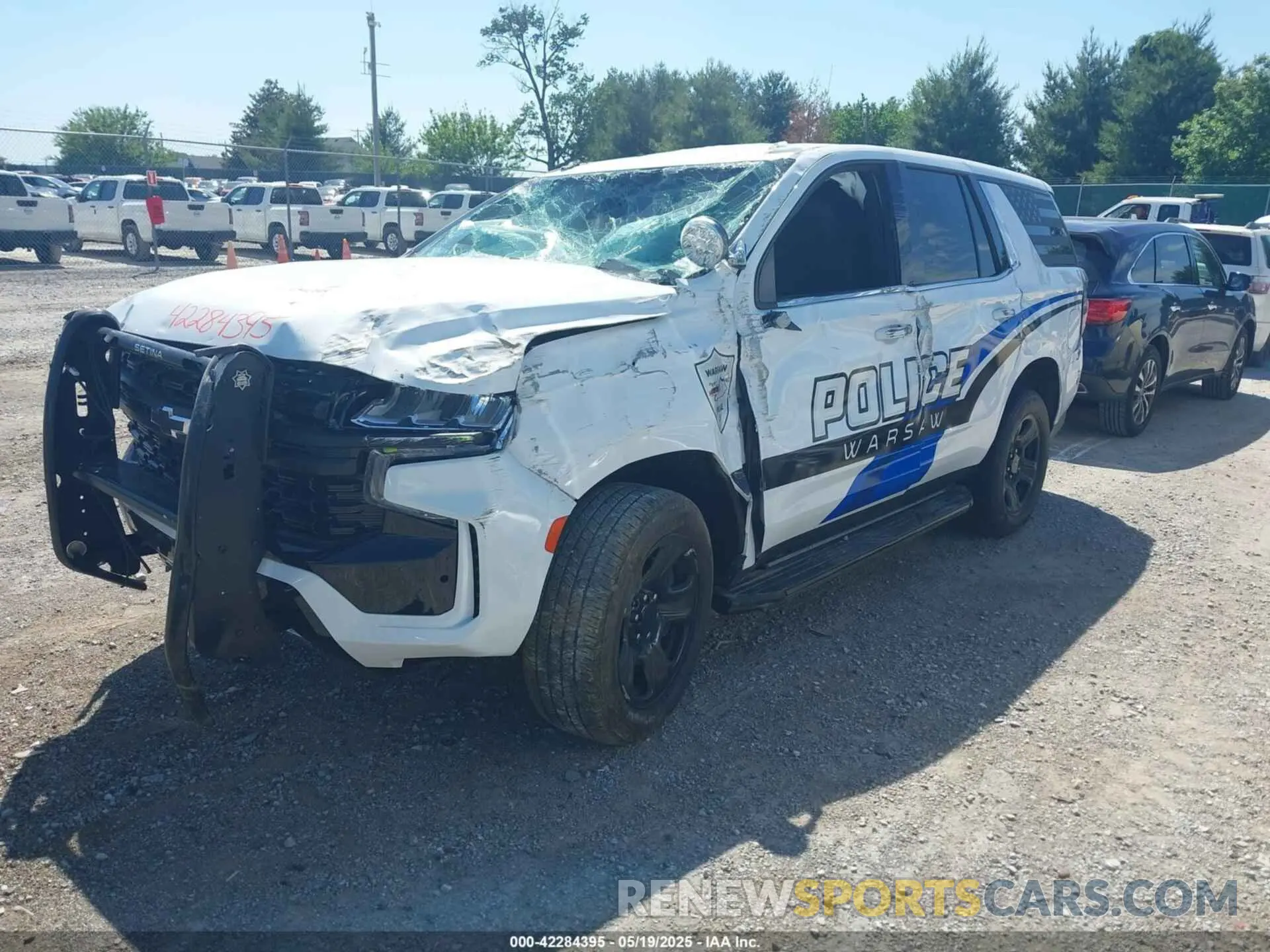 2 Photograph of a damaged car 1GNSKLED5RR155692 CHEVROLET TAHOE 2024