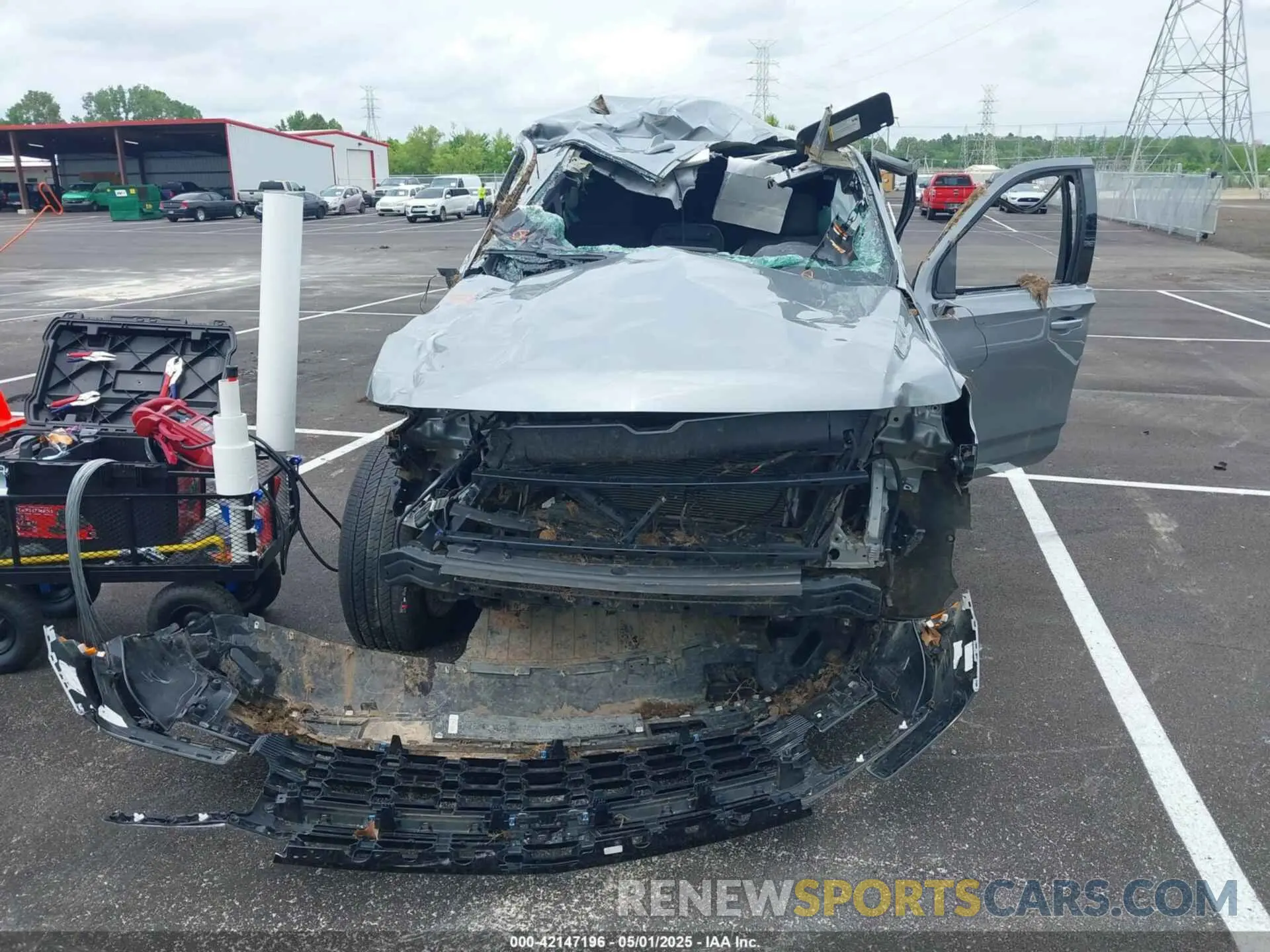 6 Photograph of a damaged car 1GNSKMKD3RR171349 CHEVROLET TAHOE 2024