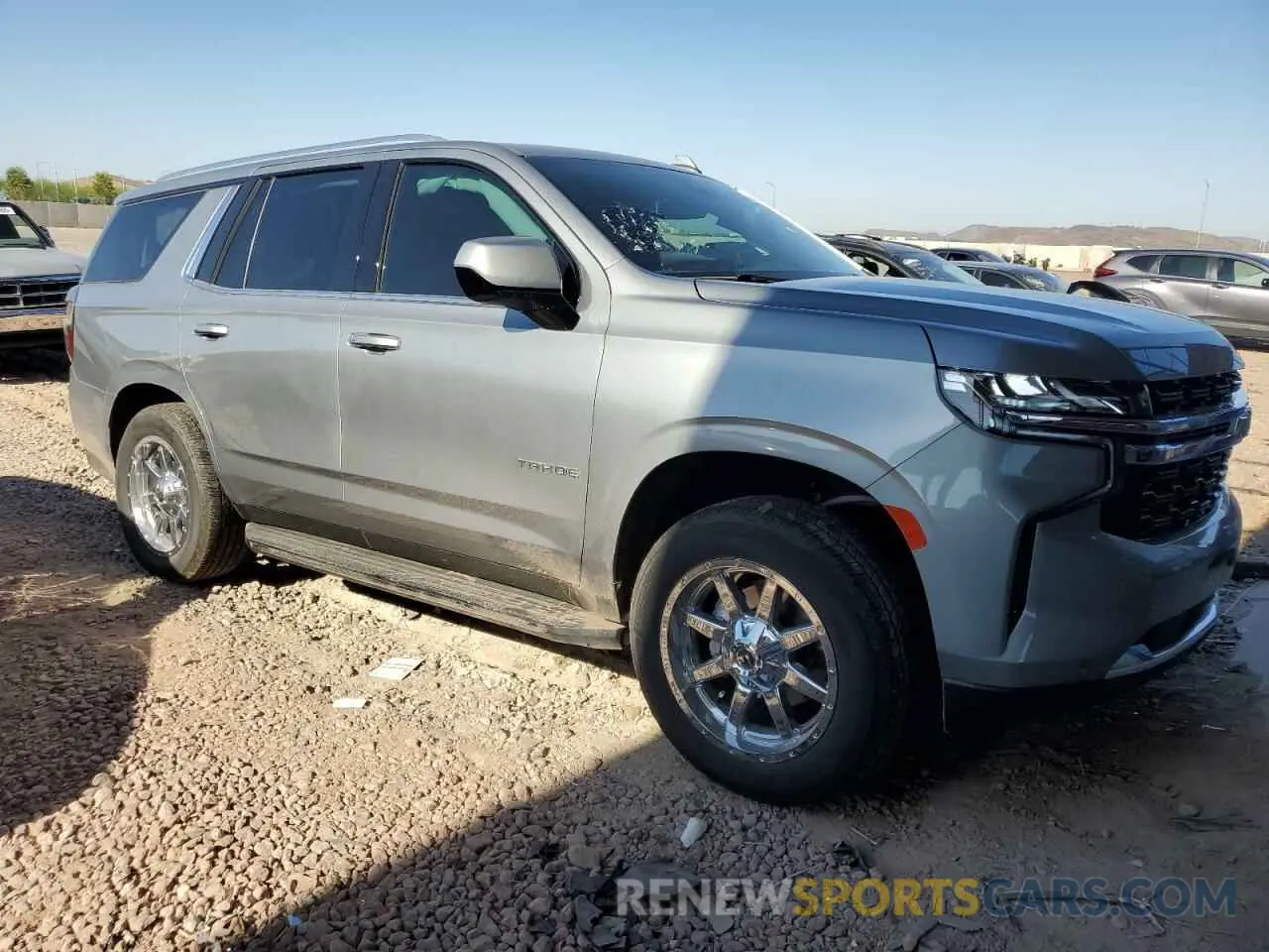 4 Photograph of a damaged car 1GNSKMKD5RR305200 CHEVROLET TAHOE 2024