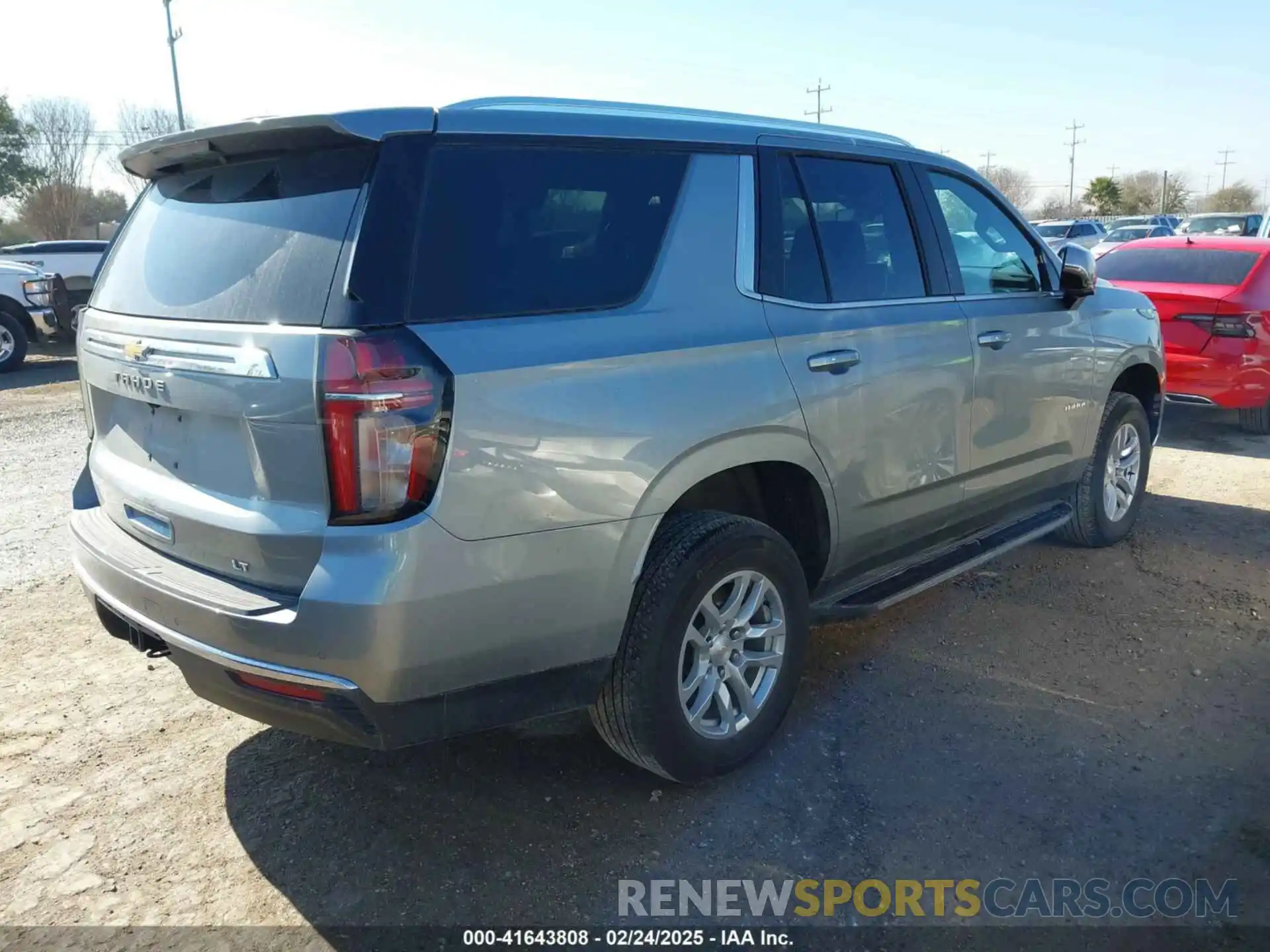 4 Photograph of a damaged car 1GNSKNKD7RR135525 CHEVROLET TAHOE 2024