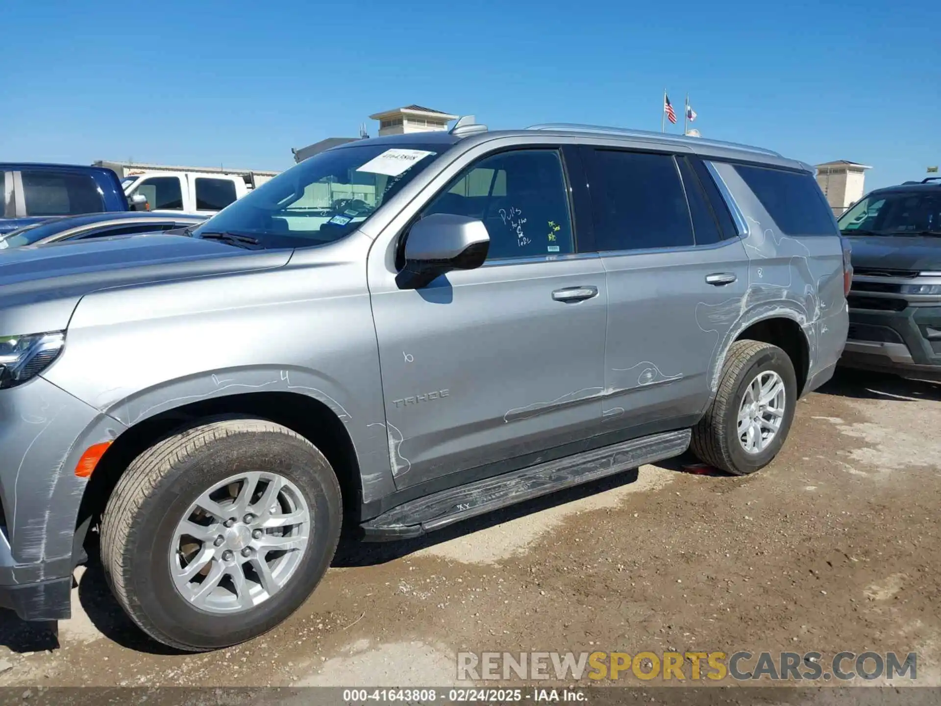 6 Photograph of a damaged car 1GNSKNKD7RR135525 CHEVROLET TAHOE 2024