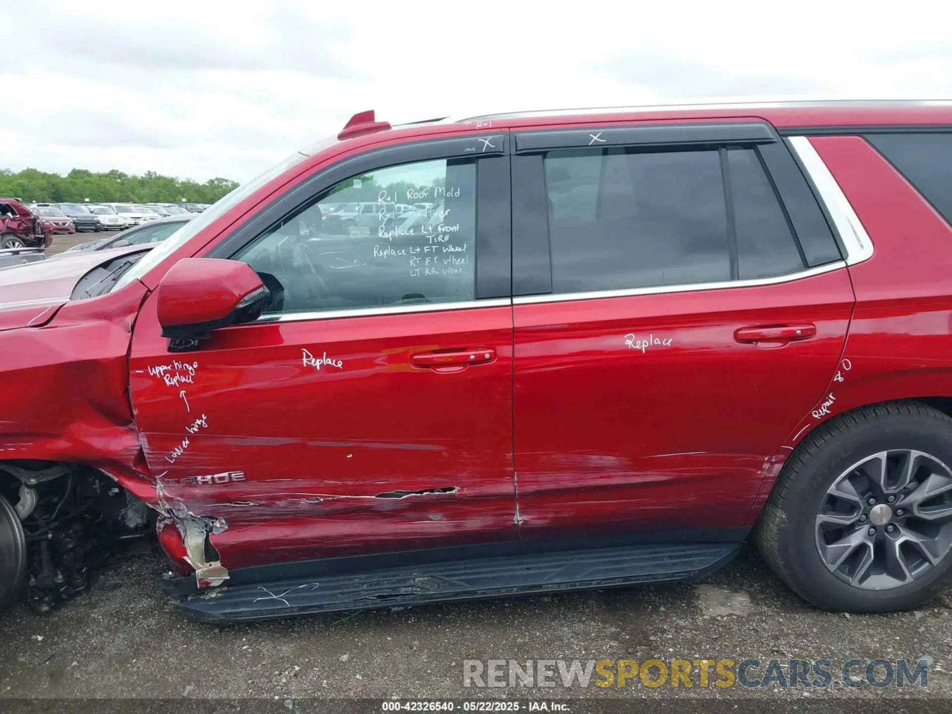 14 Photograph of a damaged car 1GNSKNKD7RR171067 CHEVROLET TAHOE 2024