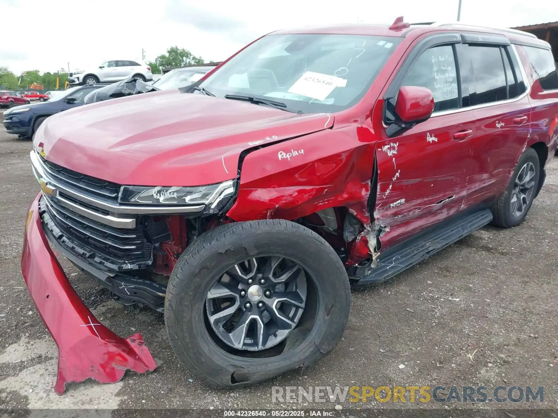 6 Photograph of a damaged car 1GNSKNKD7RR171067 CHEVROLET TAHOE 2024