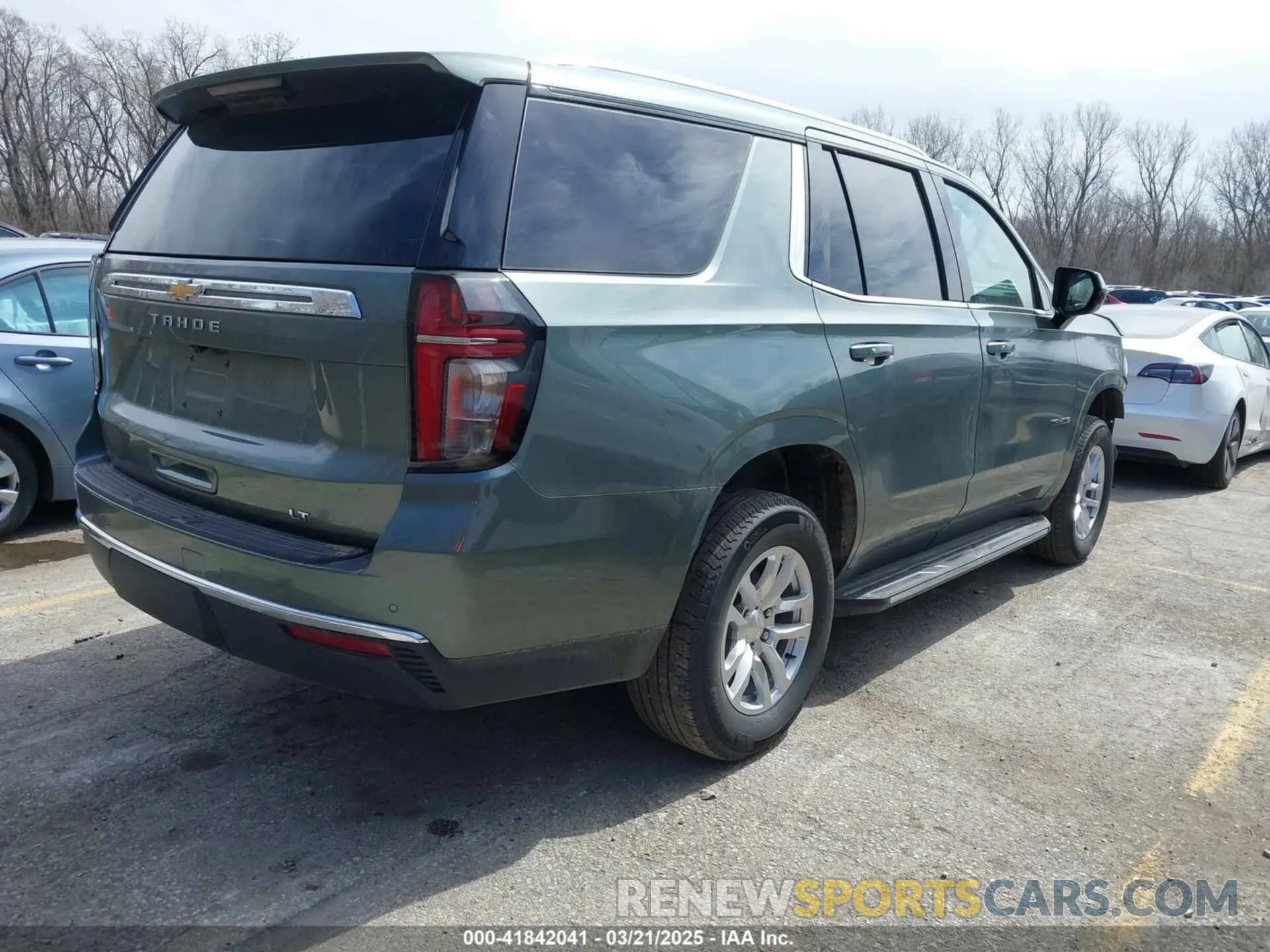 4 Photograph of a damaged car 1GNSKNKD9RR243371 CHEVROLET TAHOE 2024