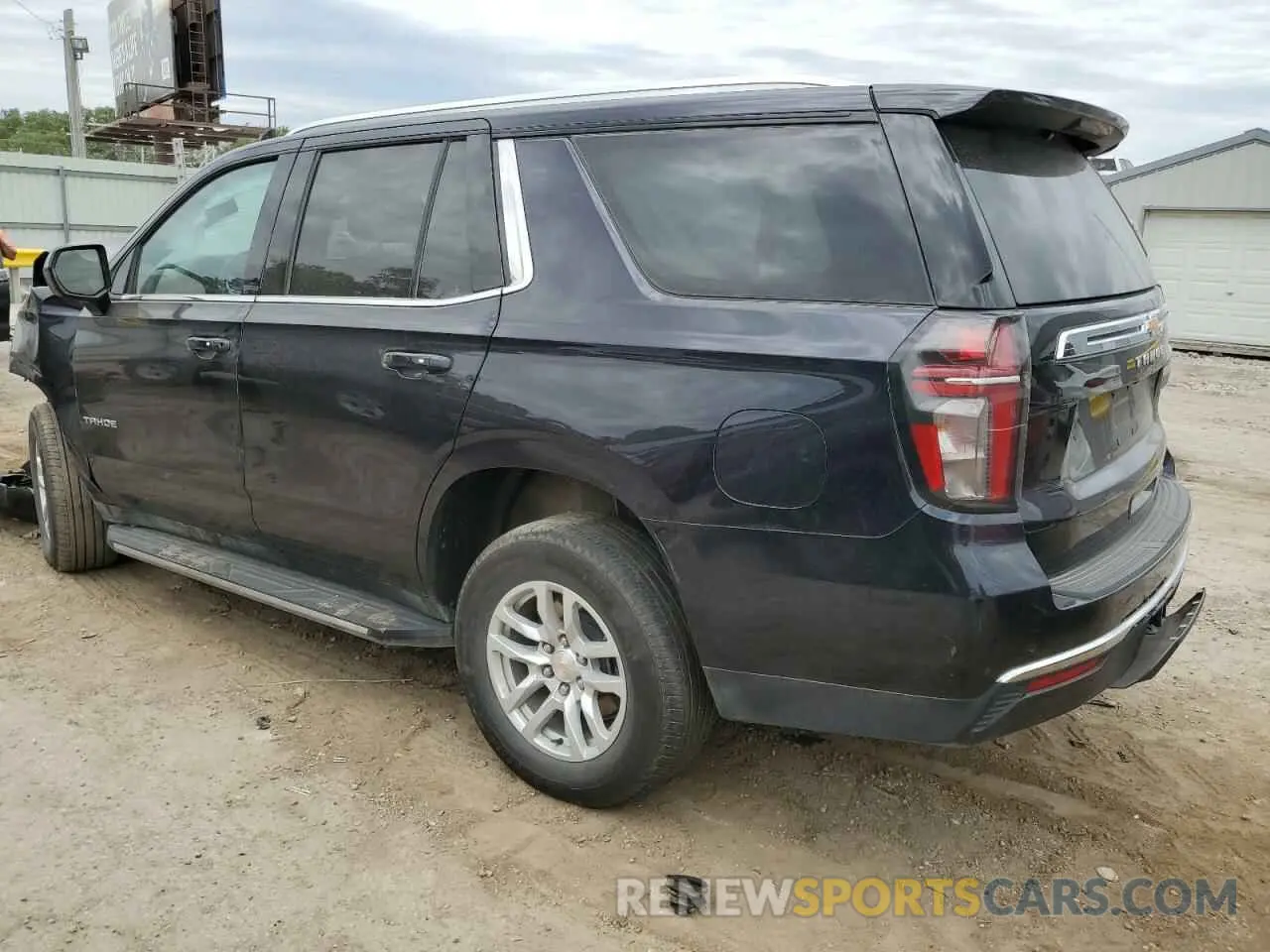2 Photograph of a damaged car 1GNSKNKDXRR240902 CHEVROLET TAHOE 2024