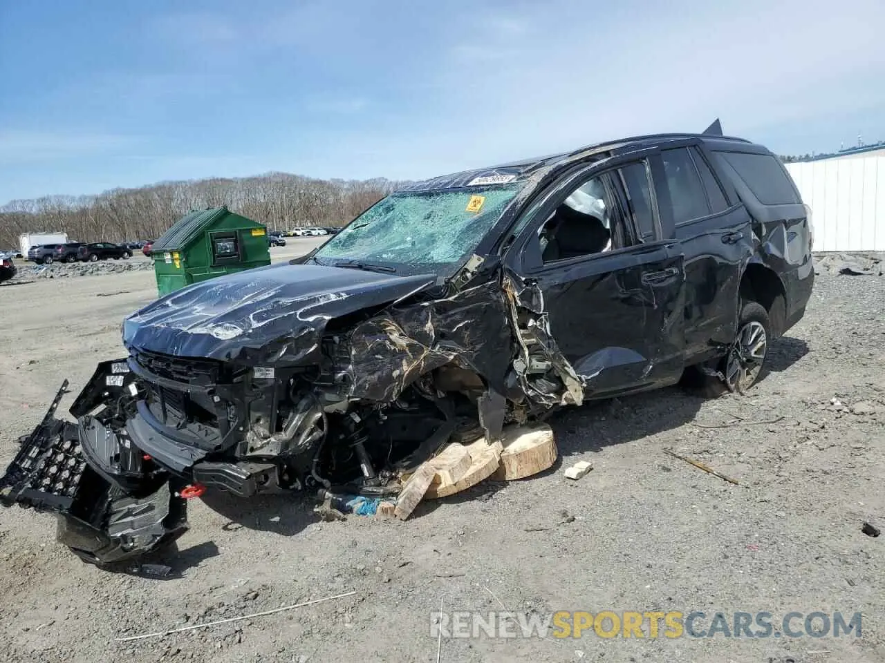 1 Photograph of a damaged car 1GNSKPKD2RR145522 CHEVROLET TAHOE 2024