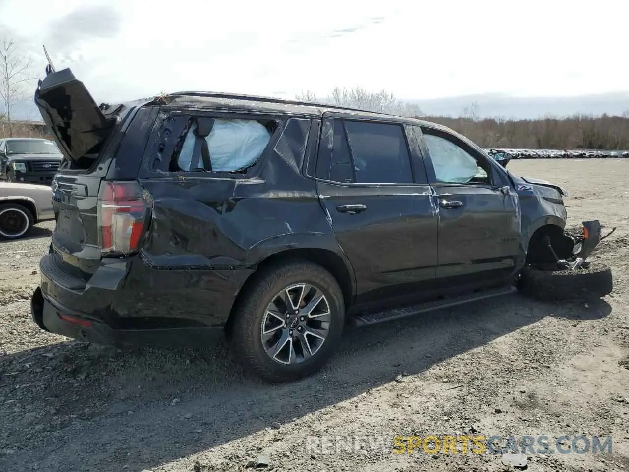 3 Photograph of a damaged car 1GNSKPKD2RR145522 CHEVROLET TAHOE 2024