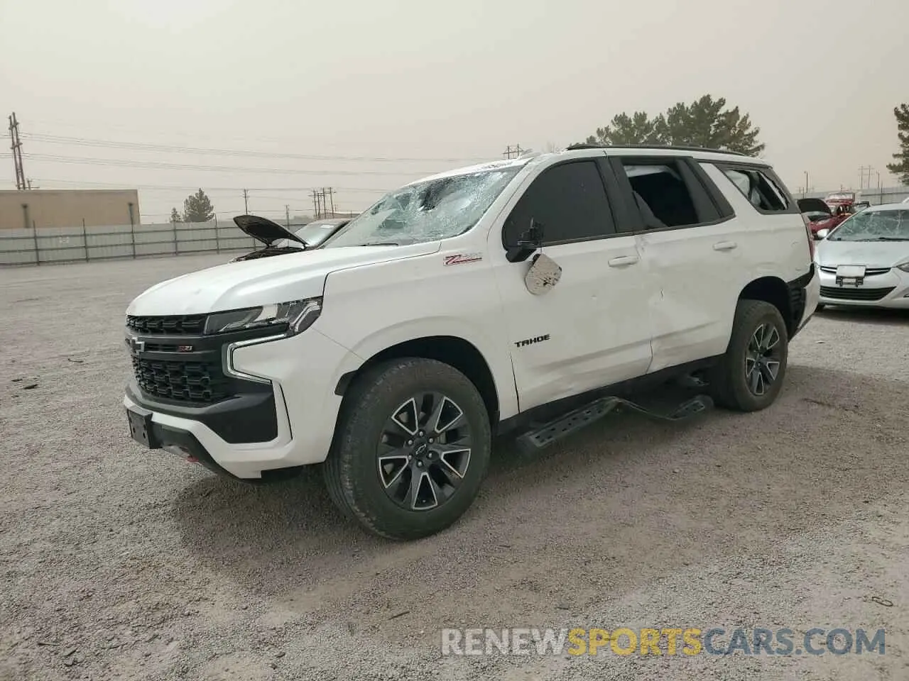 1 Photograph of a damaged car 1GNSKPKD6RR173484 CHEVROLET TAHOE 2024