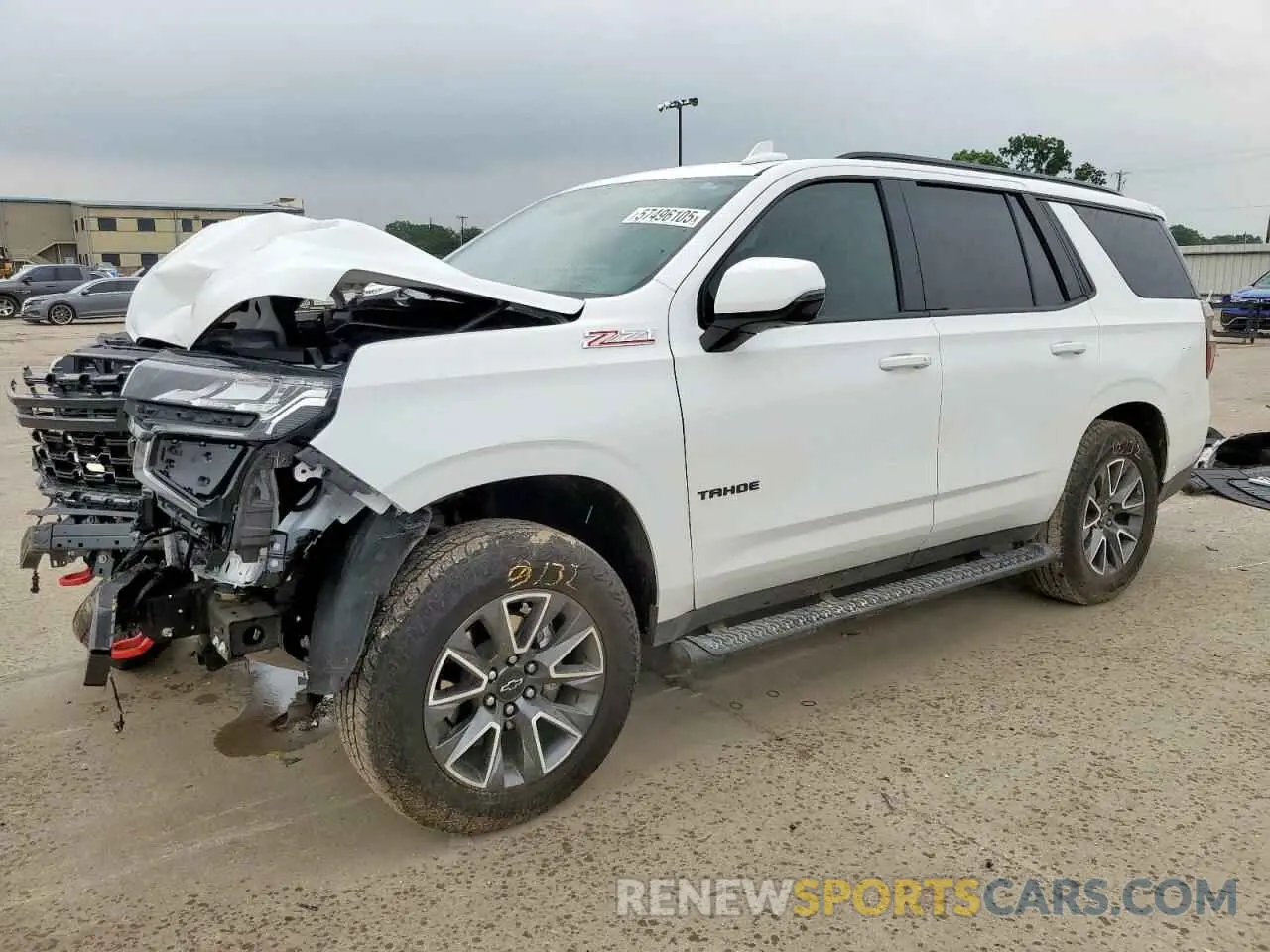 1 Photograph of a damaged car 1GNSKPKD8RR129132 CHEVROLET TAHOE 2024