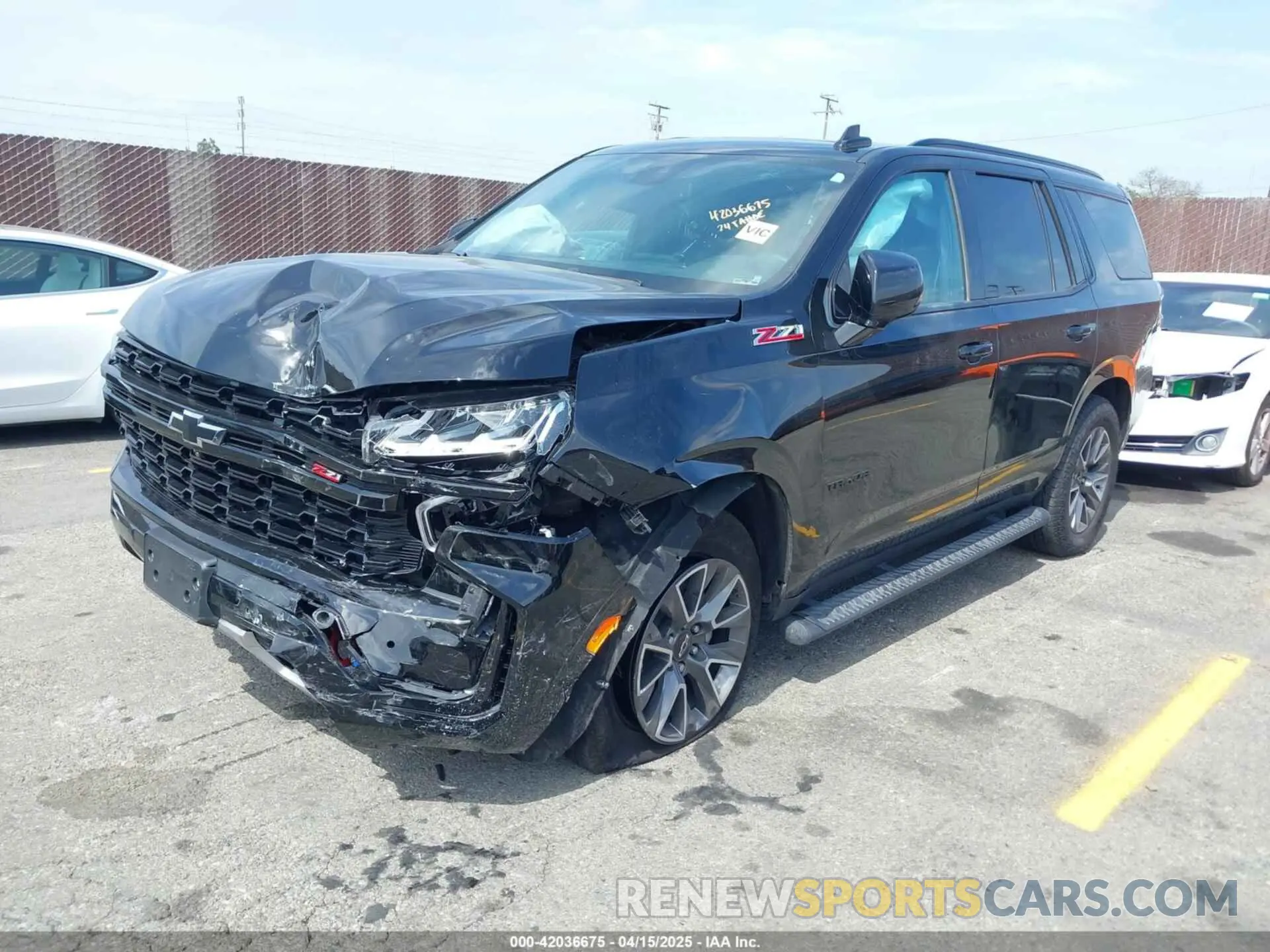 2 Photograph of a damaged car 1GNSKPKD8RR291987 CHEVROLET TAHOE 2024