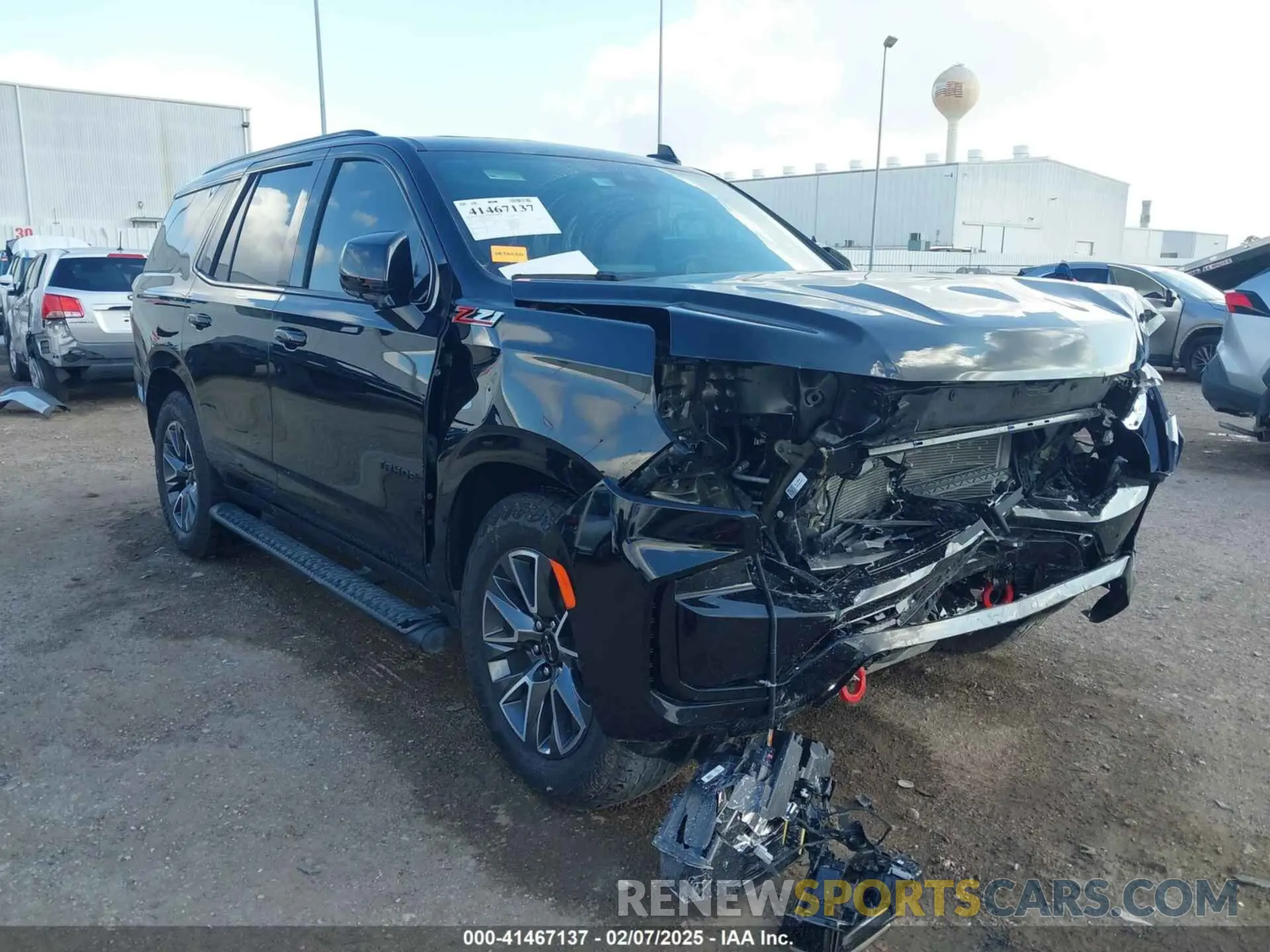 1 Photograph of a damaged car 1GNSKPKL9RR316256 CHEVROLET TAHOE 2024
