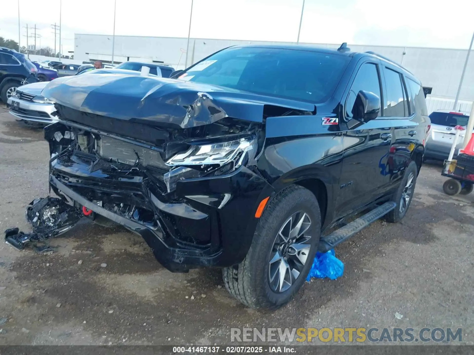 2 Photograph of a damaged car 1GNSKPKL9RR316256 CHEVROLET TAHOE 2024