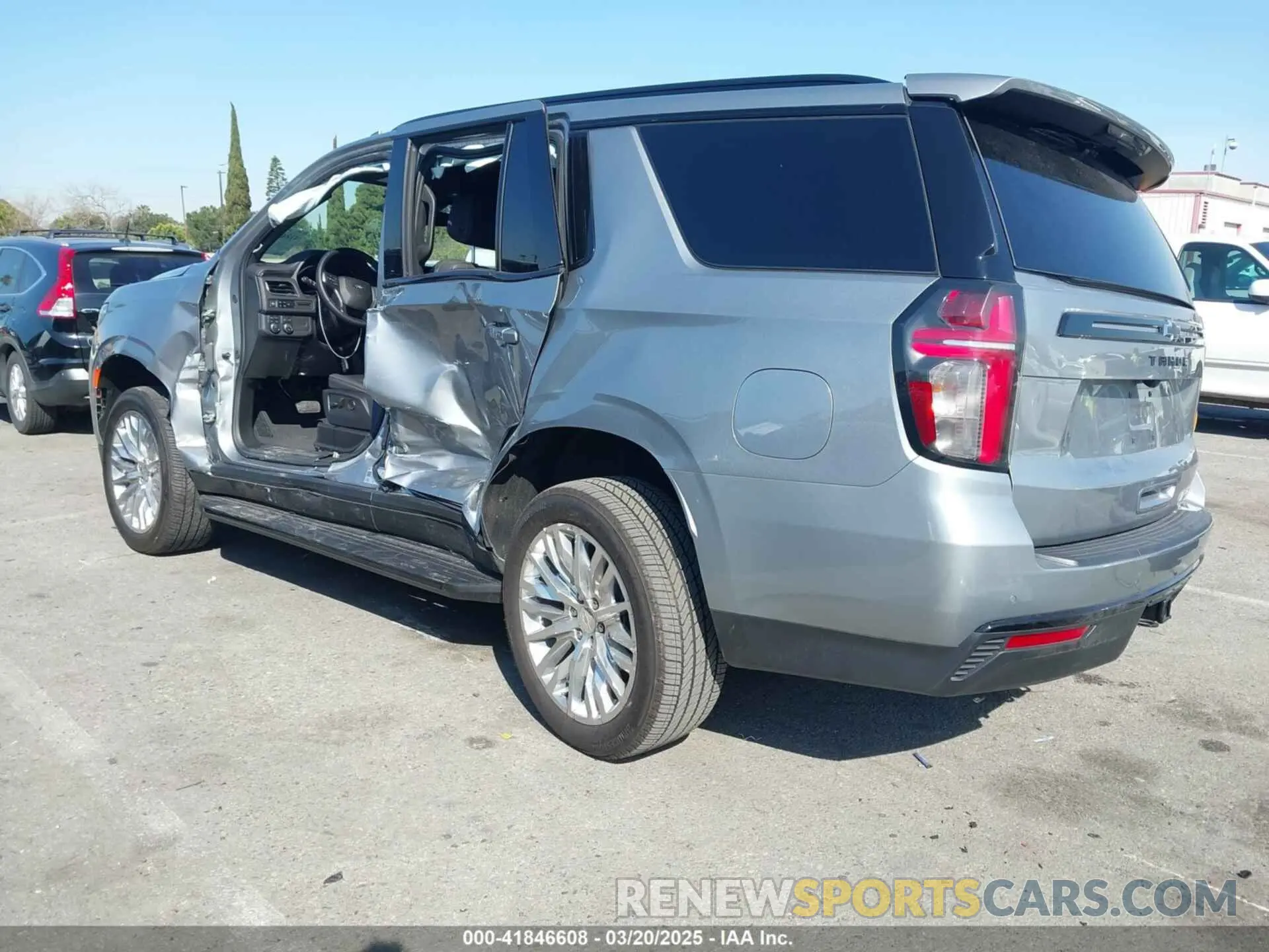 3 Photograph of a damaged car 1GNSKRKD0RR184699 CHEVROLET TAHOE 2024