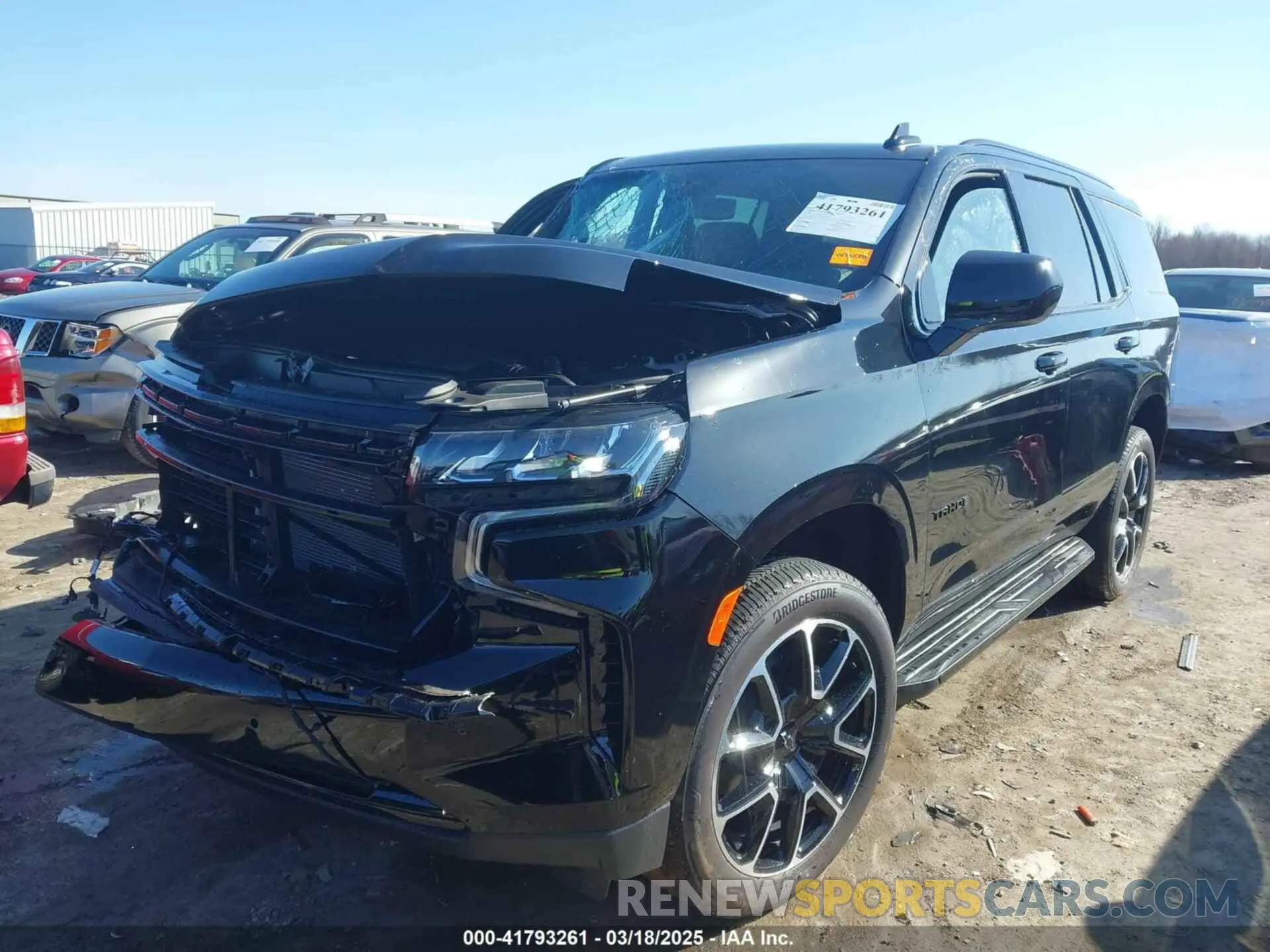 2 Photograph of a damaged car 1GNSKRKD0RR416850 CHEVROLET TAHOE 2024