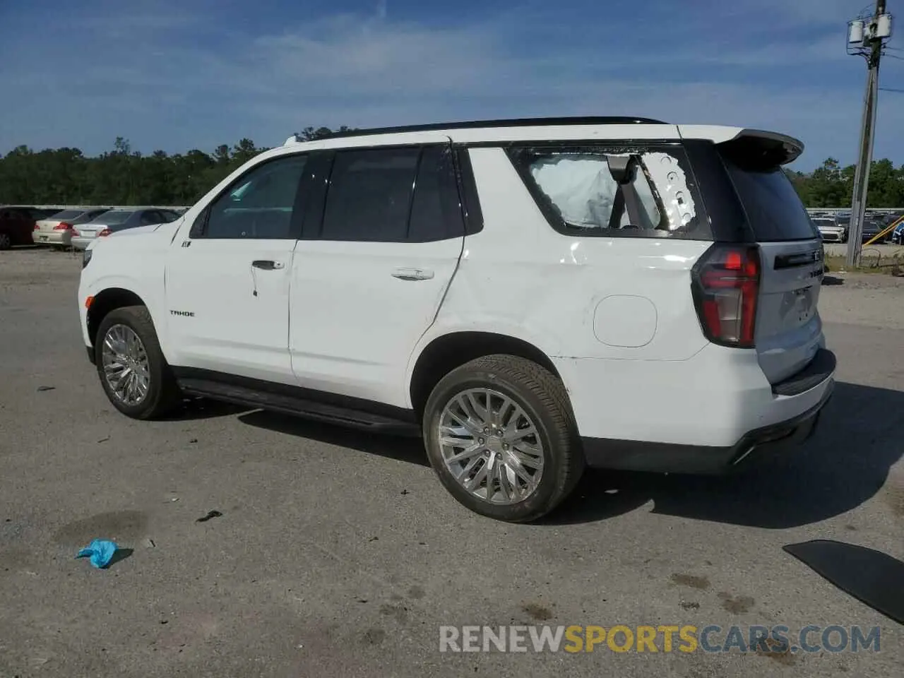 2 Photograph of a damaged car 1GNSKRKD1RR367044 CHEVROLET TAHOE 2024