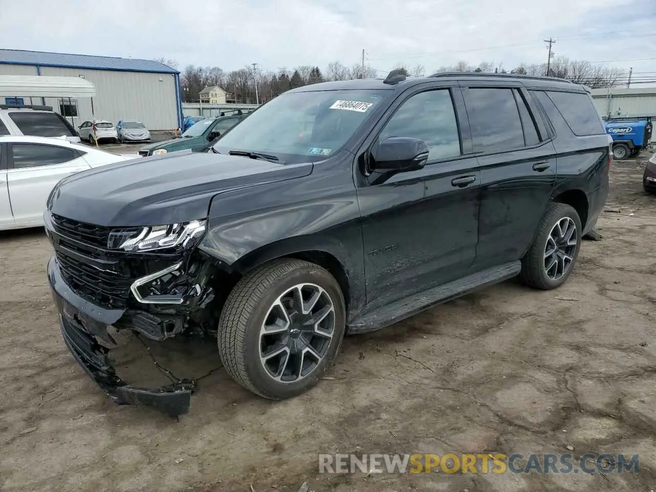 1 Photograph of a damaged car 1GNSKRKD3RR139191 CHEVROLET TAHOE 2024