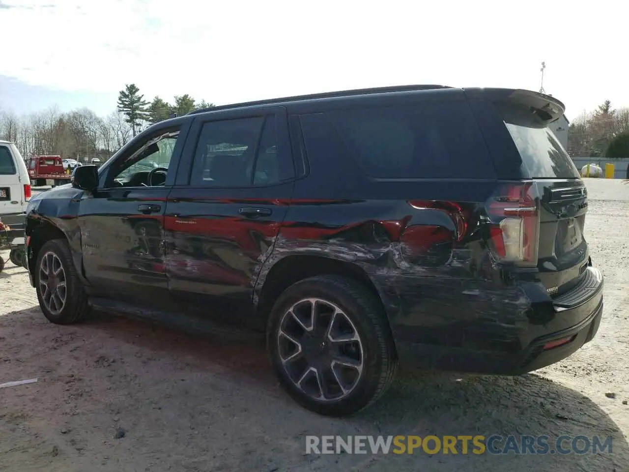 2 Photograph of a damaged car 1GNSKRKD3RR232860 CHEVROLET TAHOE 2024
