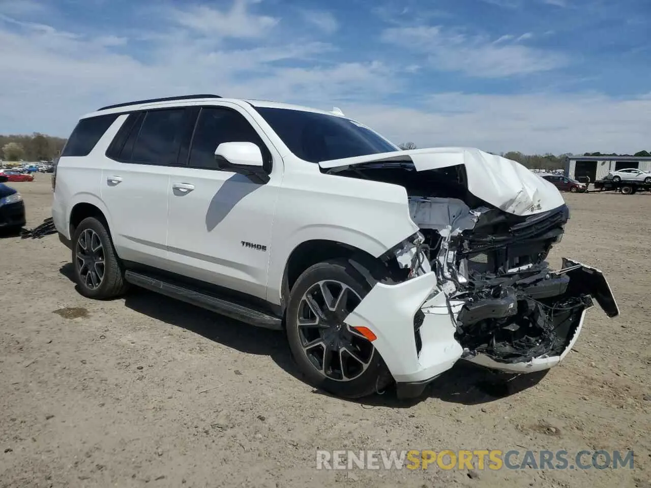 4 Photograph of a damaged car 1GNSKRKD3RR369359 CHEVROLET TAHOE 2024