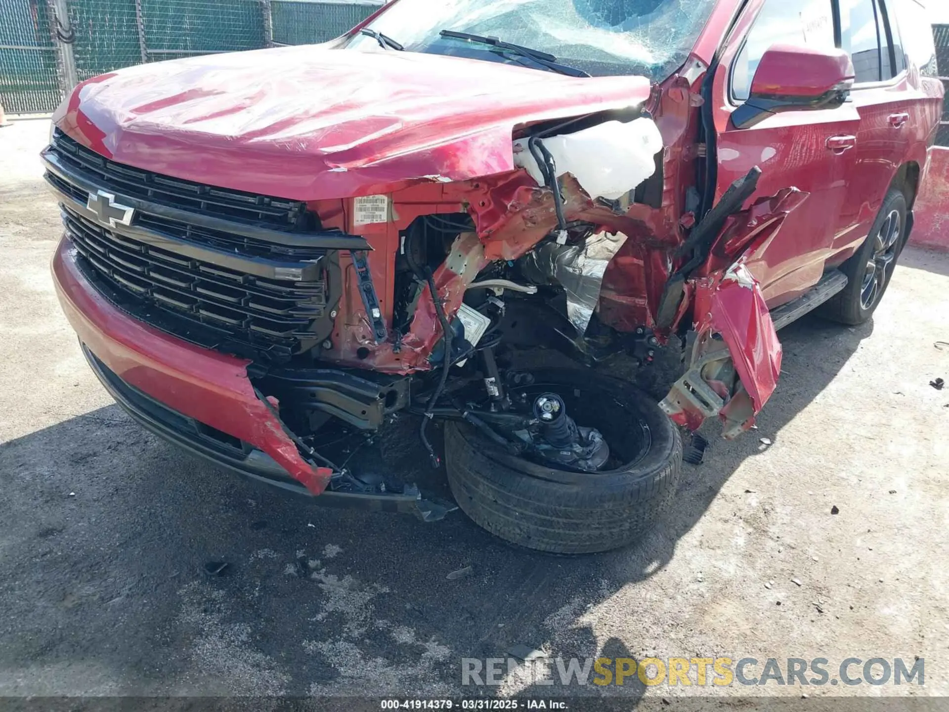 6 Photograph of a damaged car 1GNSKRKDXRR339713 CHEVROLET TAHOE 2024
