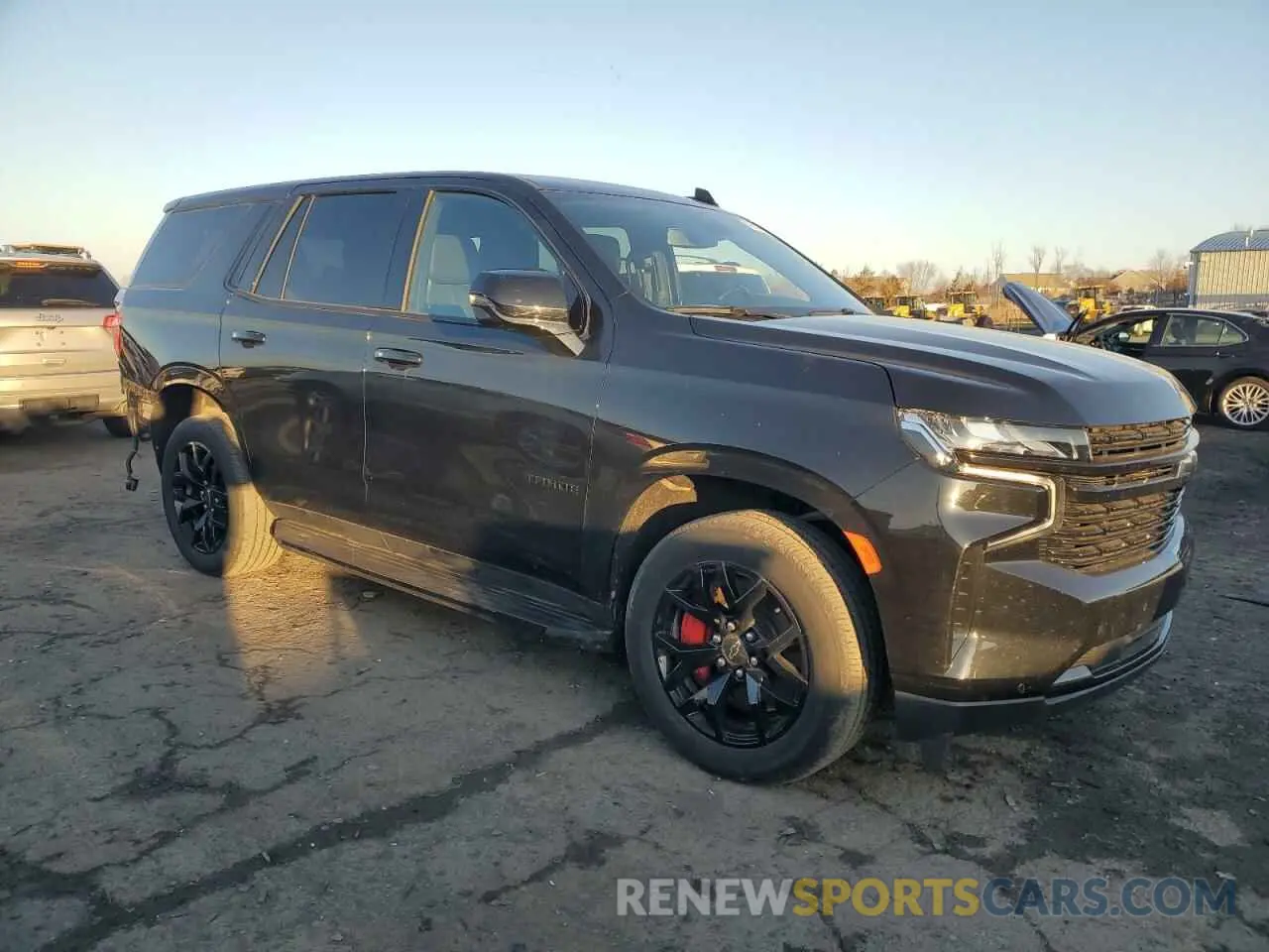 4 Photograph of a damaged car 1GNSKRKL7RR210500 CHEVROLET TAHOE 2024