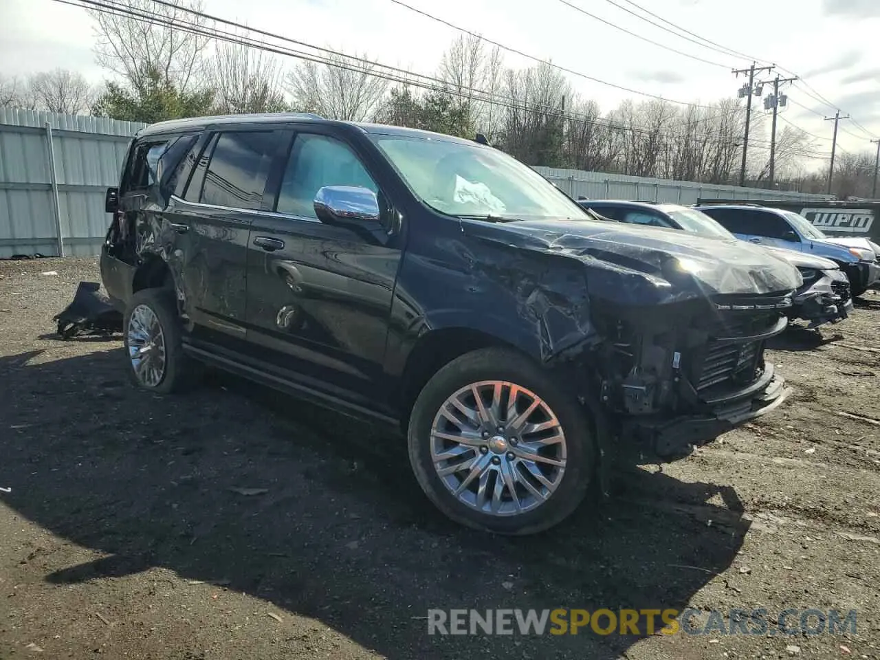 4 Photograph of a damaged car 1GNSKSKL5RR129776 CHEVROLET TAHOE 2024