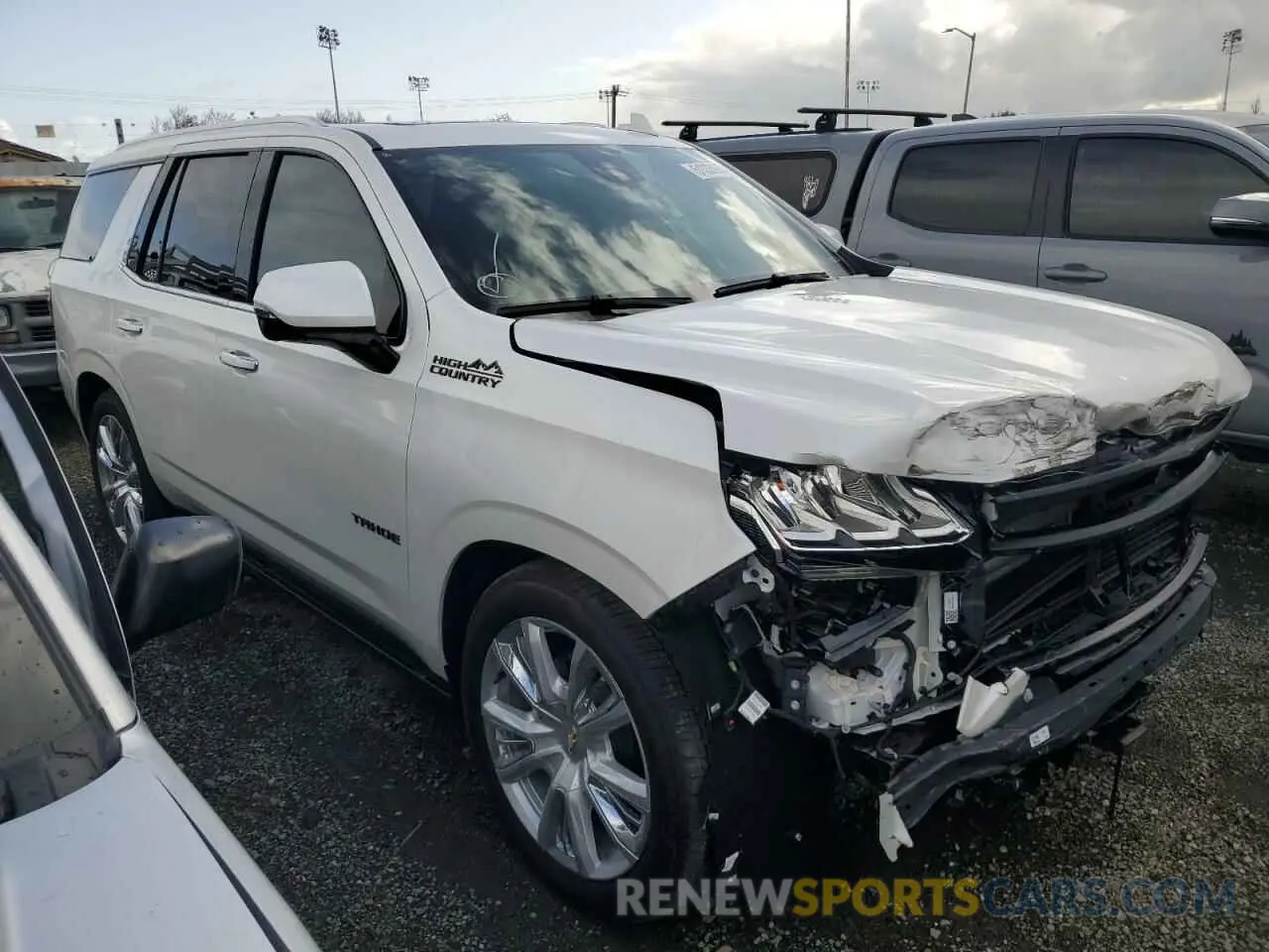 4 Photograph of a damaged car 1GNSKTKT9RR371282 CHEVROLET TAHOE 2024