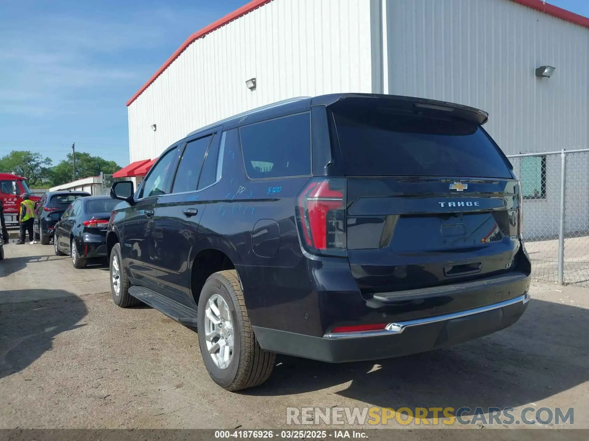 3 Photograph of a damaged car 1GNS5NRD6SR151346 CHEVROLET TAHOE 2025