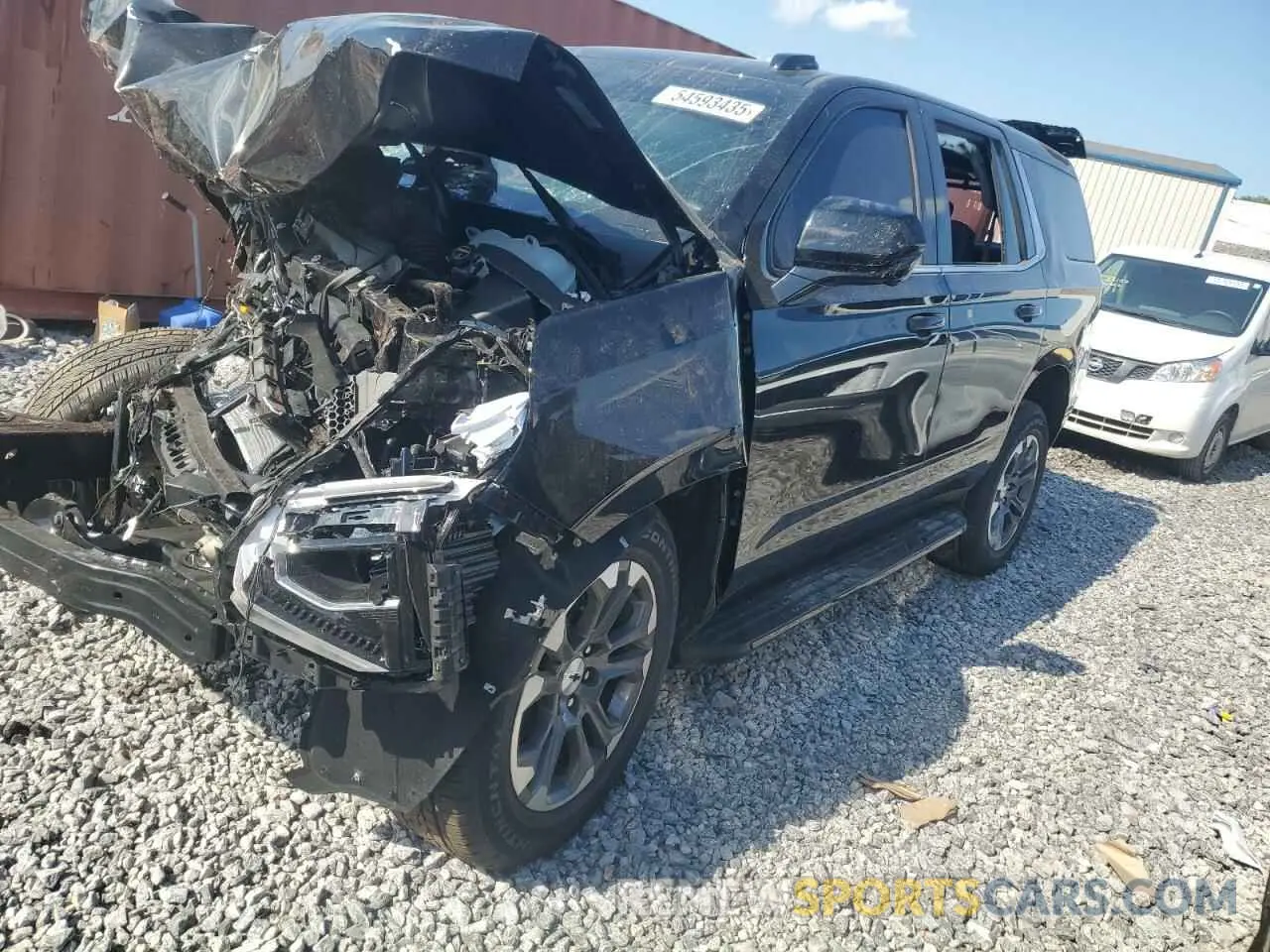 1 Photograph of a damaged car 1GNS6LED5SR191313 CHEVROLET TAHOE 2025