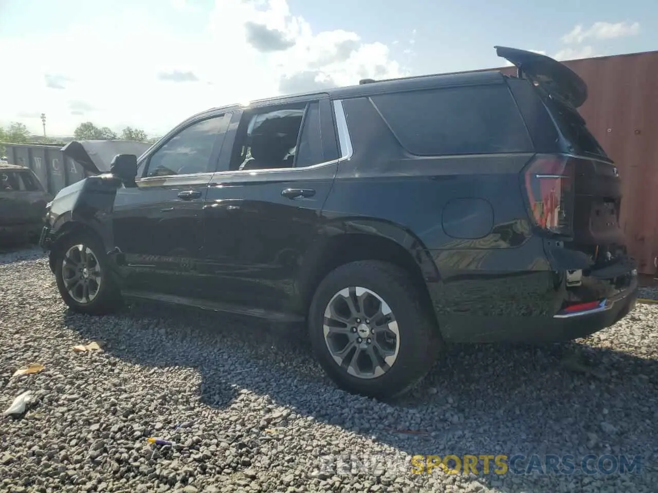 2 Photograph of a damaged car 1GNS6LED5SR191313 CHEVROLET TAHOE 2025
