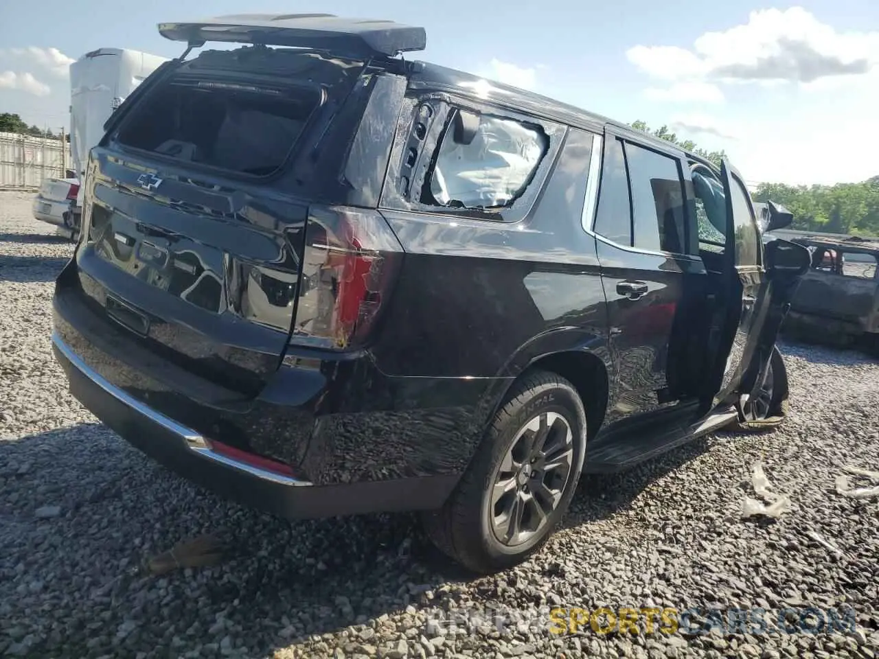 3 Photograph of a damaged car 1GNS6LED5SR191313 CHEVROLET TAHOE 2025