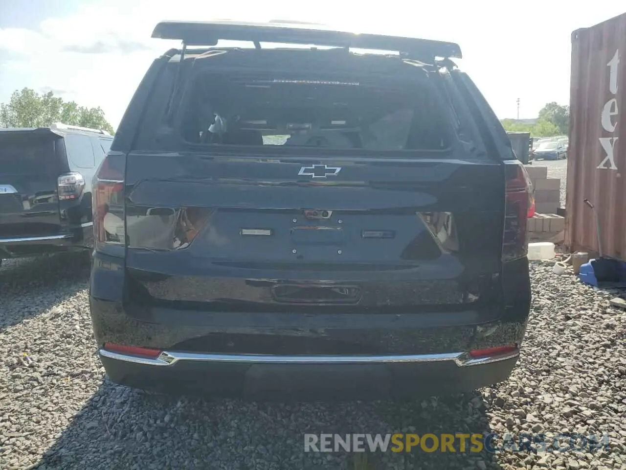 6 Photograph of a damaged car 1GNS6LED5SR191313 CHEVROLET TAHOE 2025