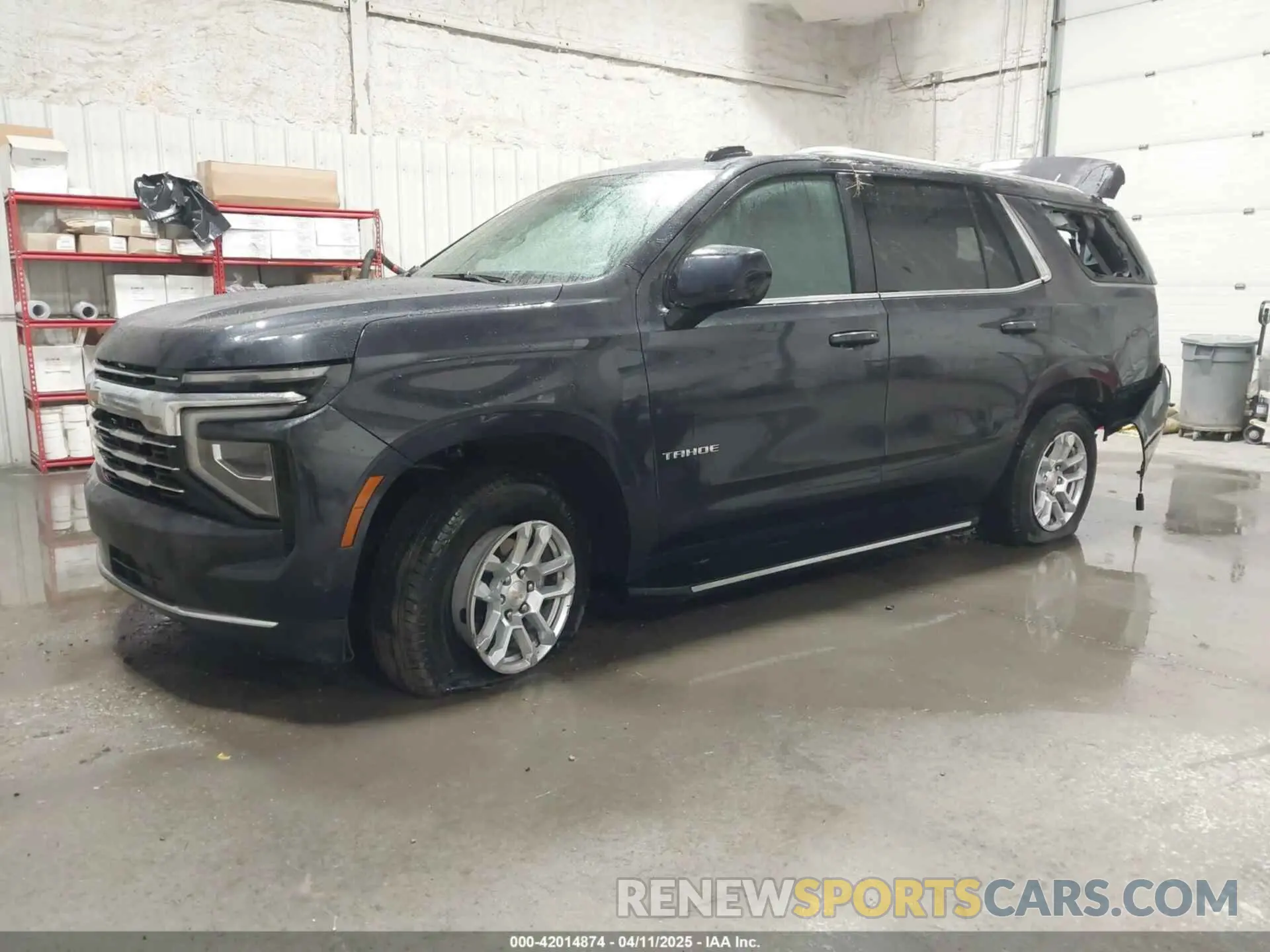 2 Photograph of a damaged car 1GNS6NRD6SR210053 CHEVROLET TAHOE 2025