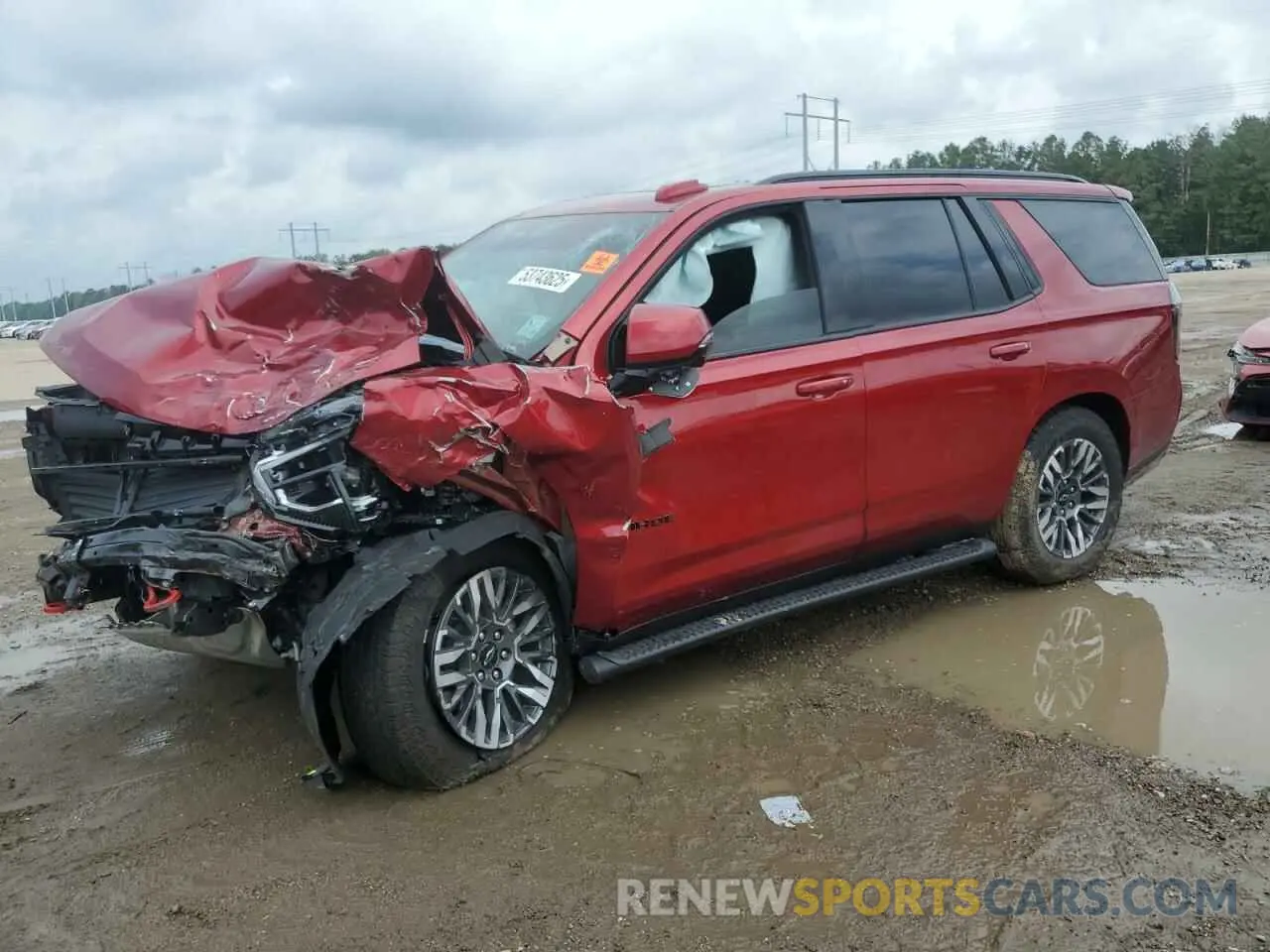 1 Photograph of a damaged car 1GNS6PRD0SR161623 CHEVROLET TAHOE 2025