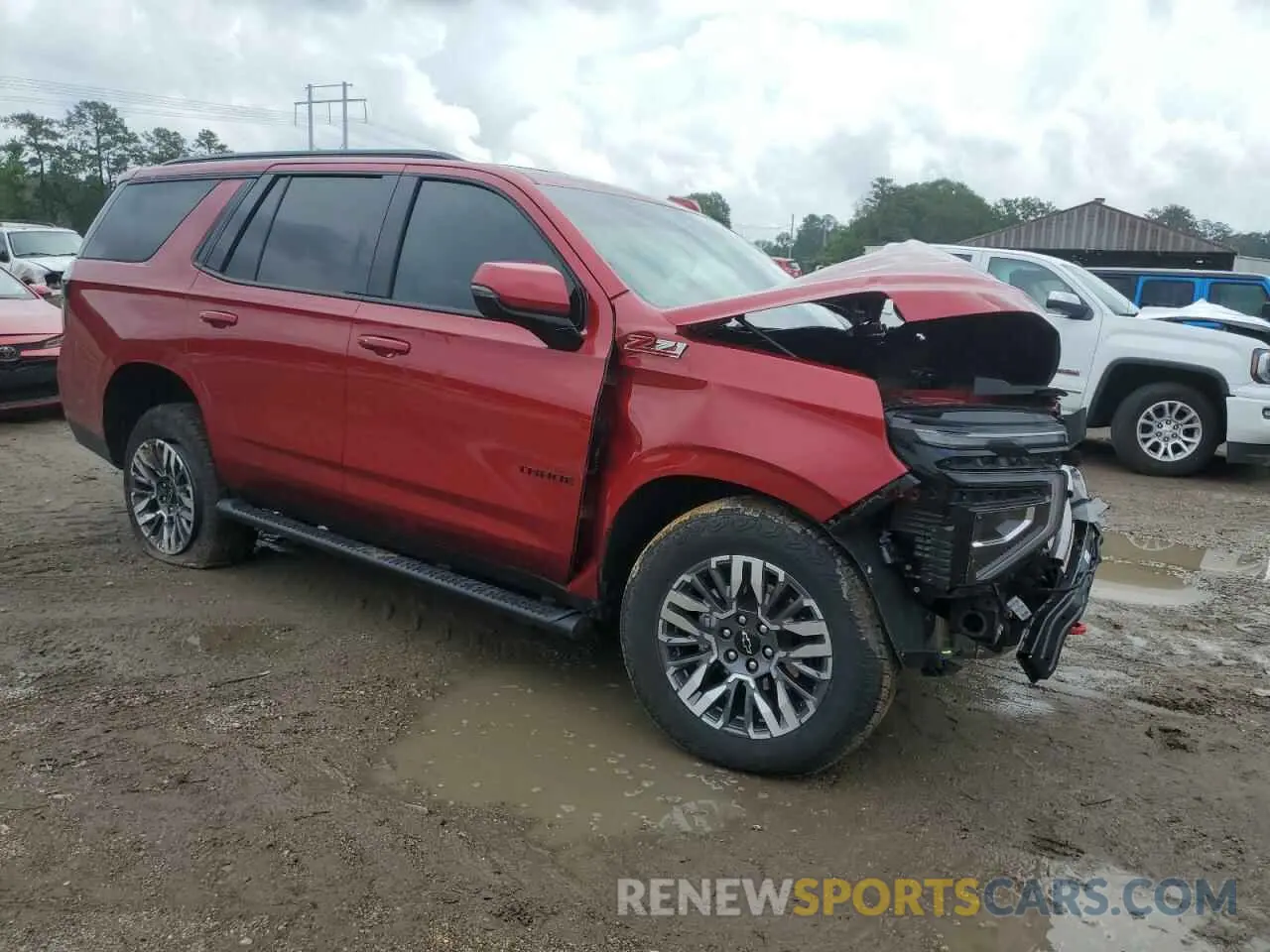 4 Photograph of a damaged car 1GNS6PRD0SR161623 CHEVROLET TAHOE 2025