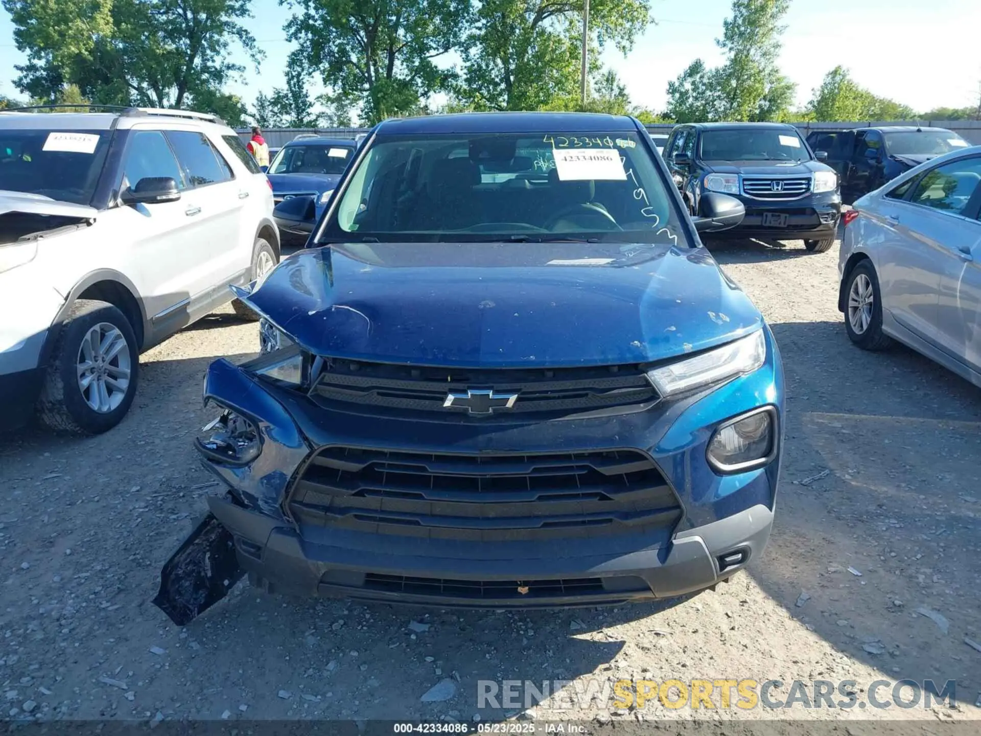 12 Photograph of a damaged car KL79MMS20MB134953 CHEVROLET TRAILBLAZER 2021
