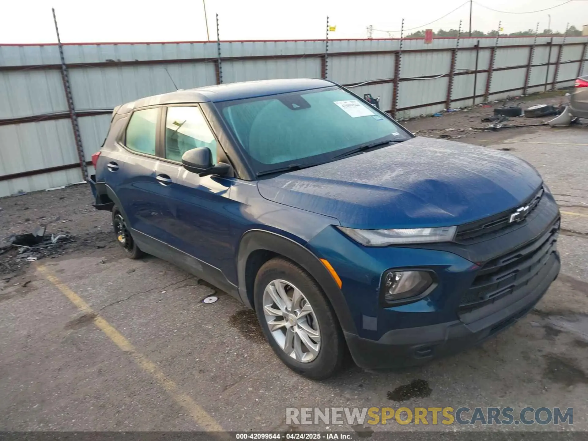 1 Photograph of a damaged car KL79MMS21MB101895 CHEVROLET TRAILBLAZER 2021