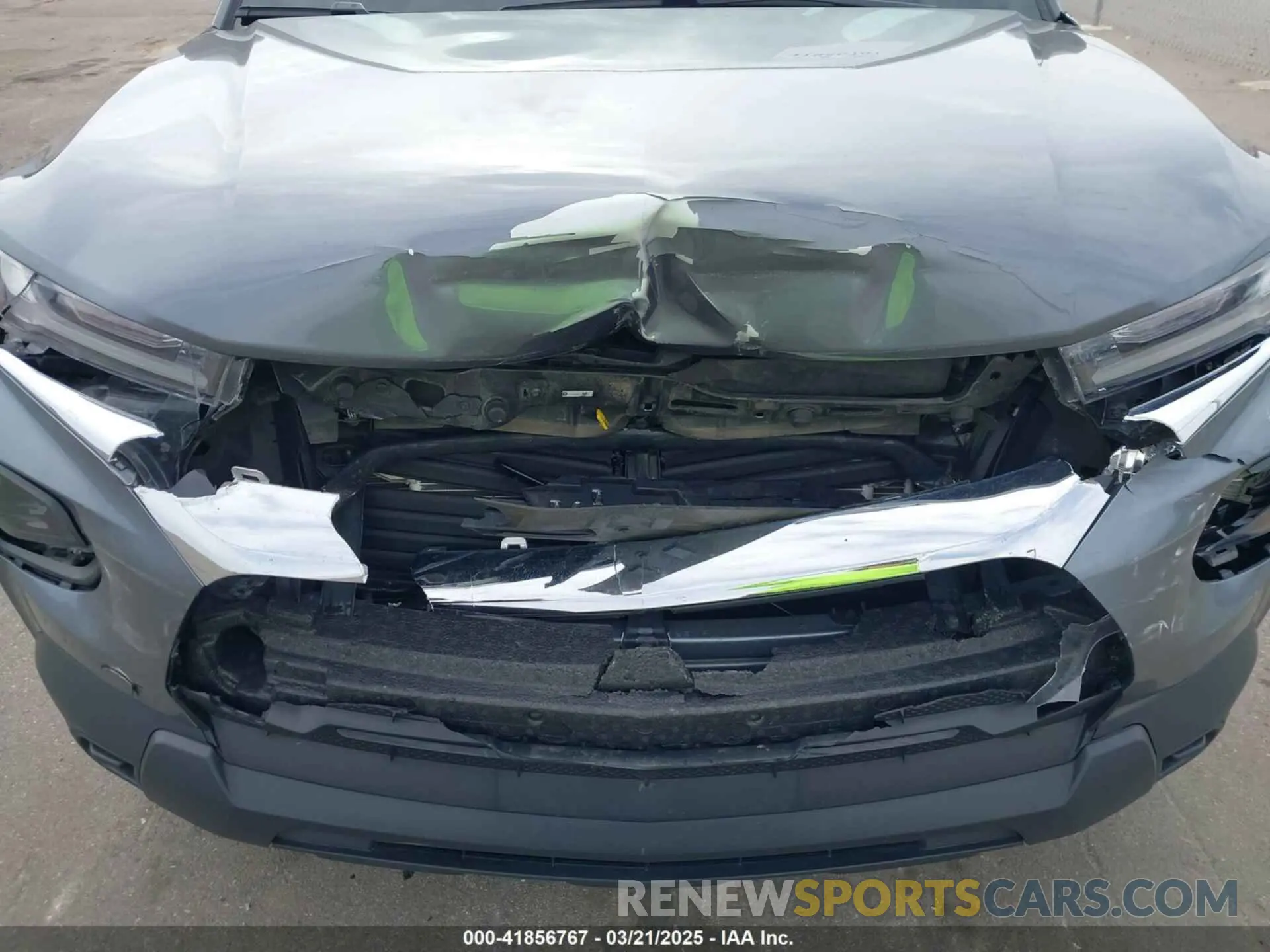 6 Photograph of a damaged car KL79MMS23MB014435 CHEVROLET TRAILBLAZER 2021