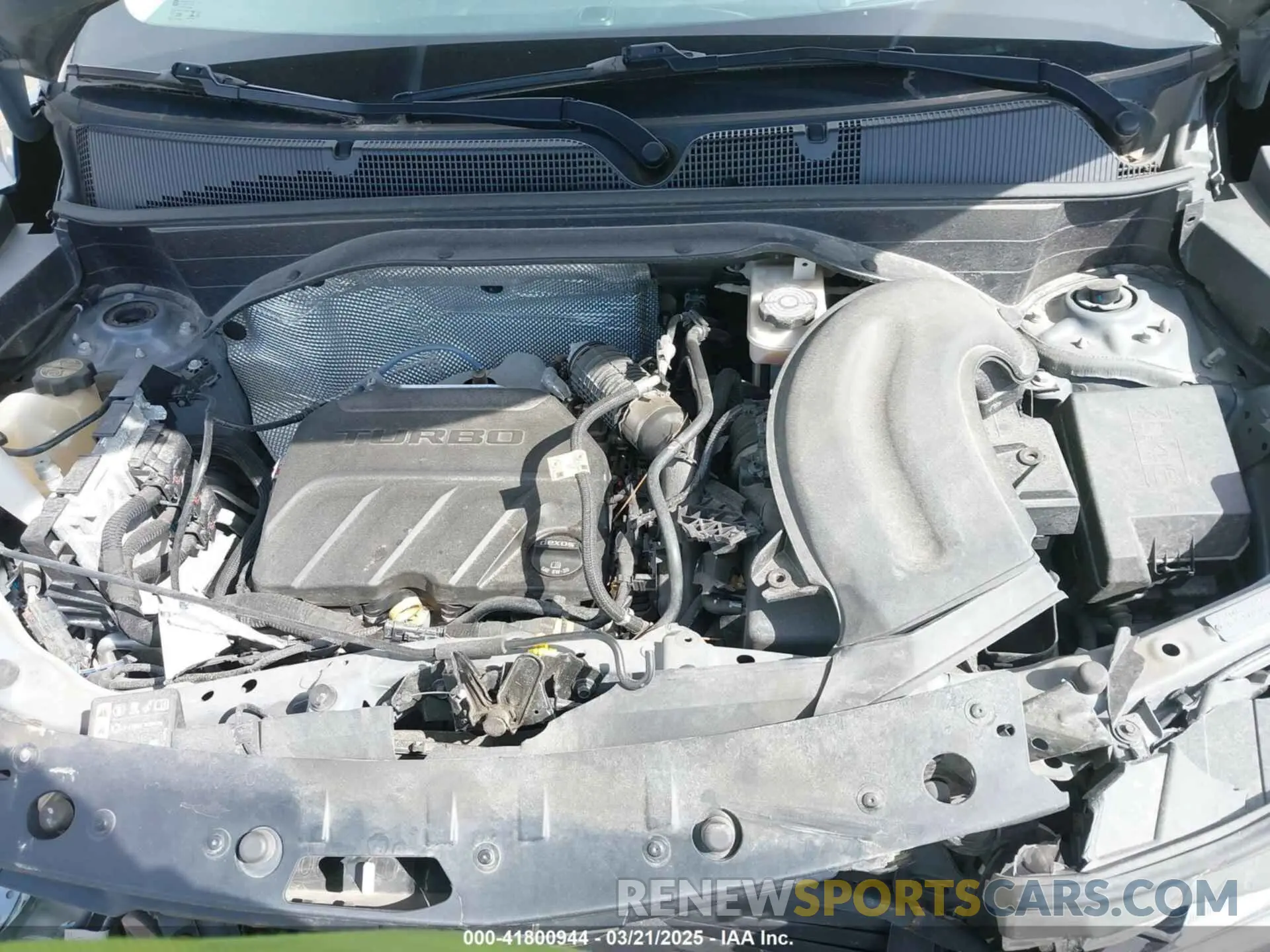 10 Photograph of a damaged car KL79MMS24MB130002 CHEVROLET TRAILBLAZER 2021