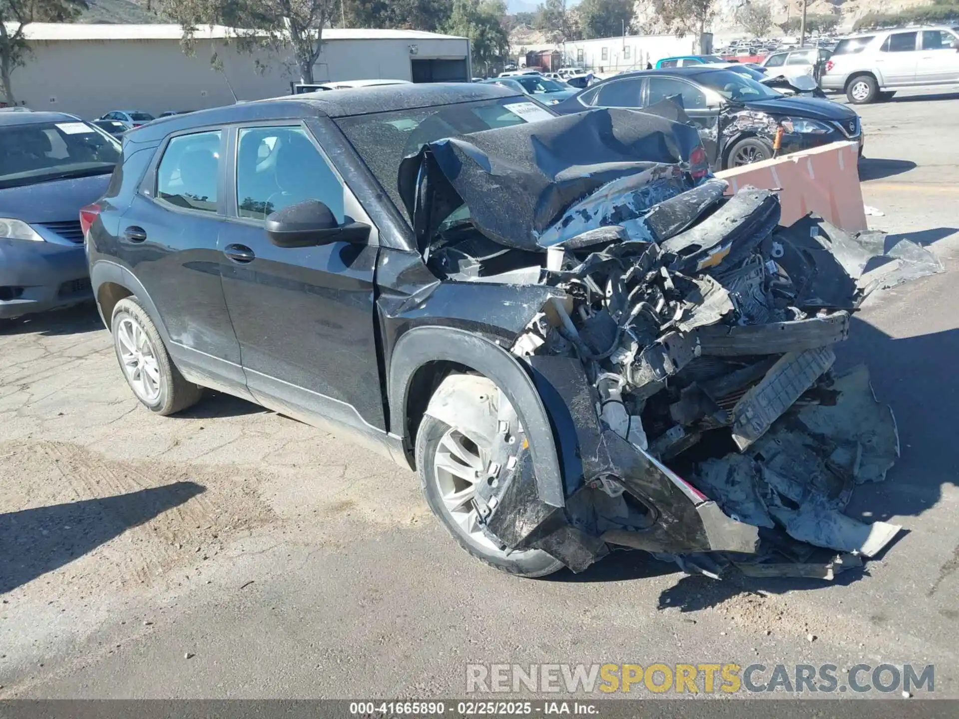 1 Photograph of a damaged car KL79MMS26MB099318 CHEVROLET TRAILBLAZER 2021