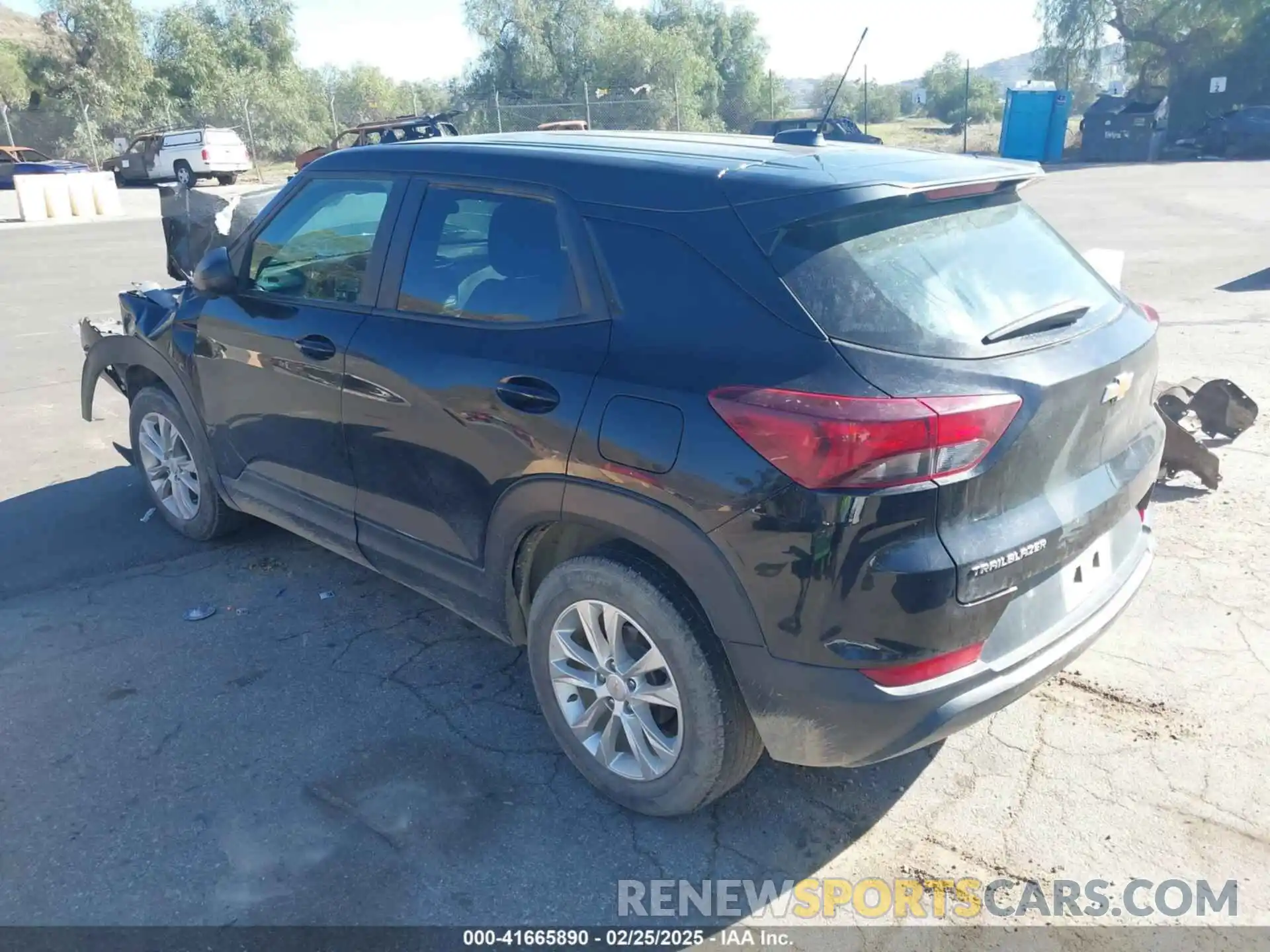 3 Photograph of a damaged car KL79MMS26MB099318 CHEVROLET TRAILBLAZER 2021