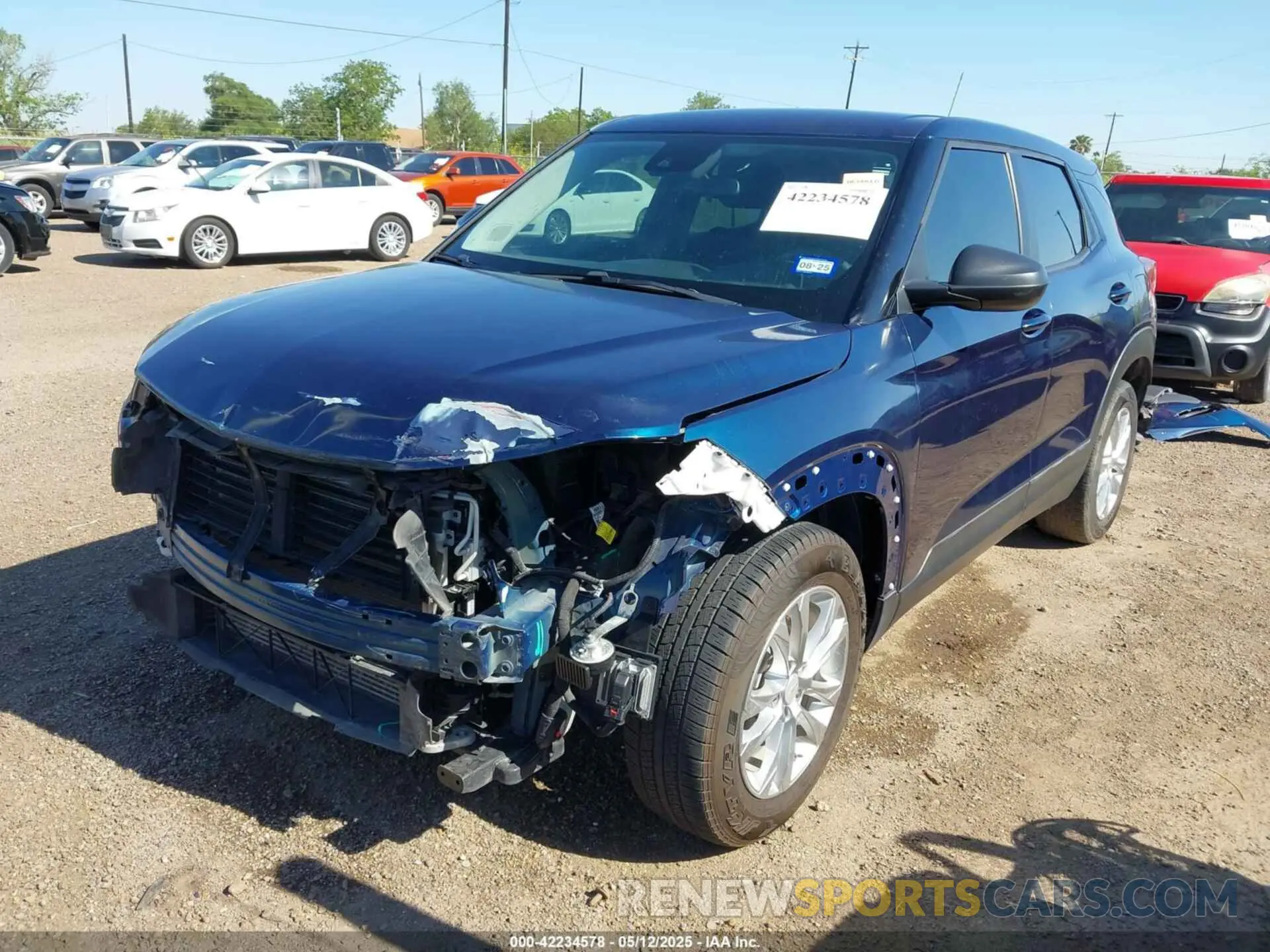 6 Photograph of a damaged car KL79MMS26MB132852 CHEVROLET TRAILBLAZER 2021