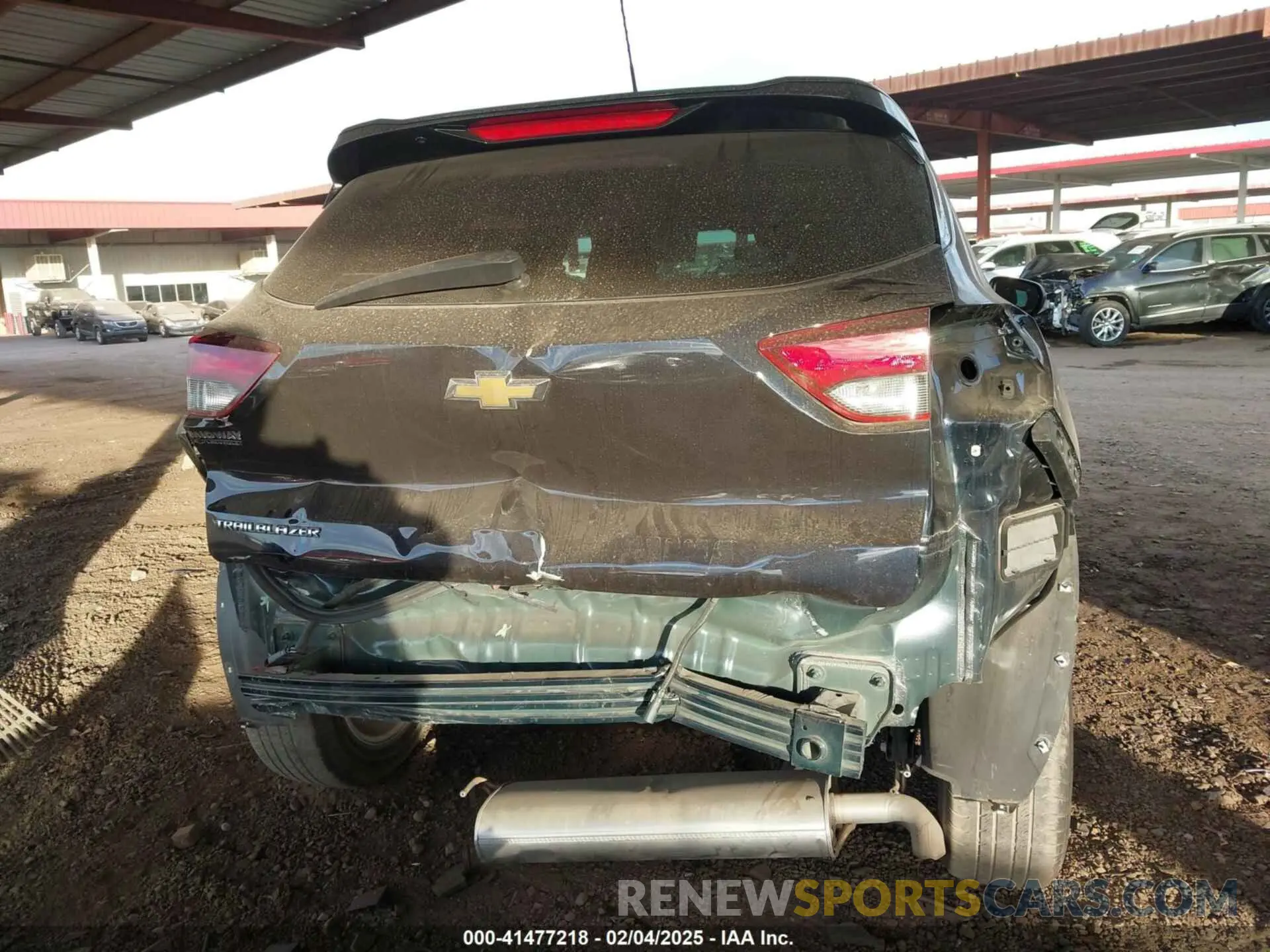 17 Photograph of a damaged car KL79MMS26MB150929 CHEVROLET TRAILBLAZER 2021